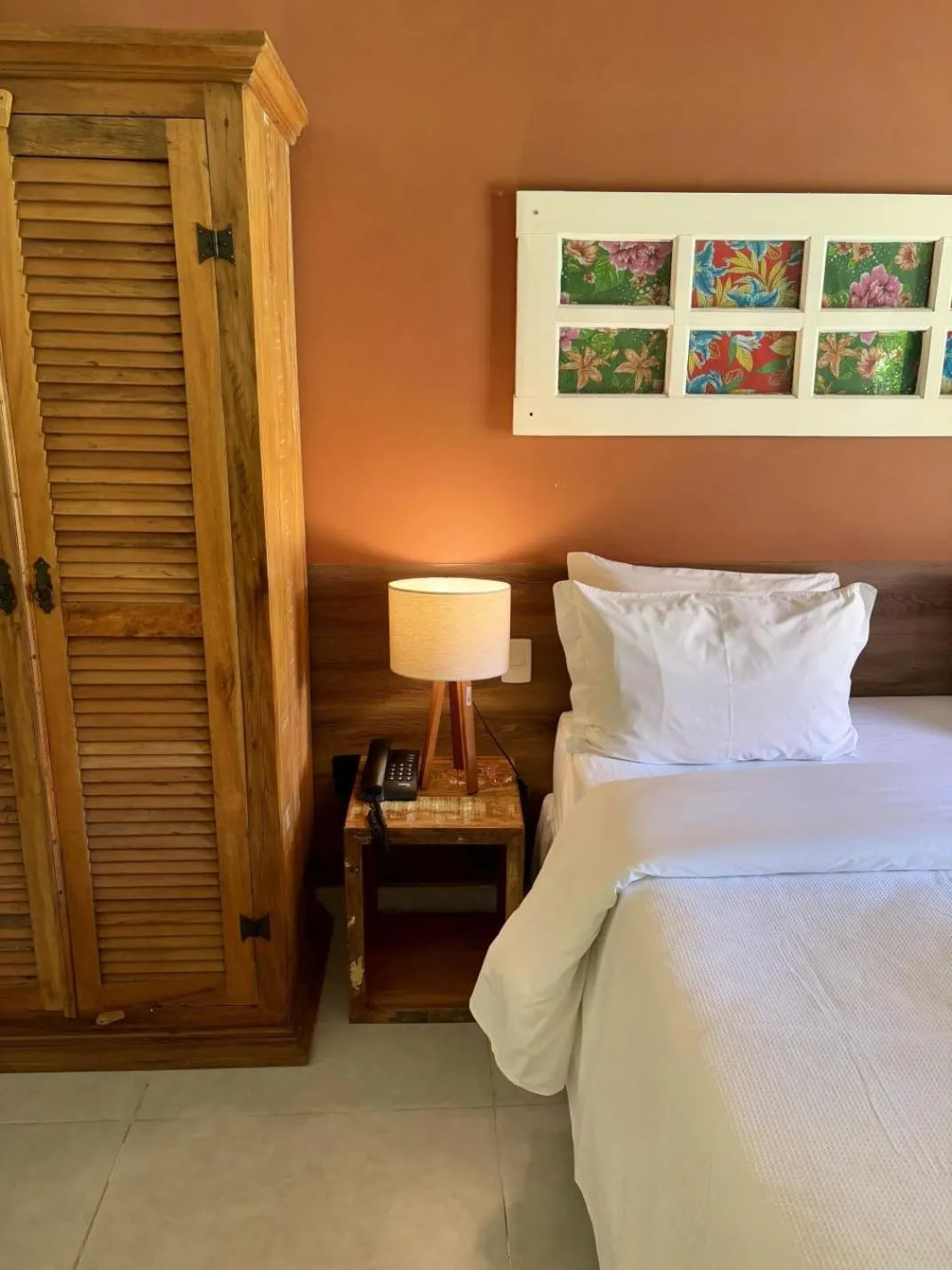 Bed in Angá Beach Hotel