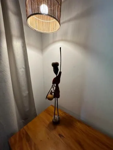 Decorative detail in Angá Beach Hotel