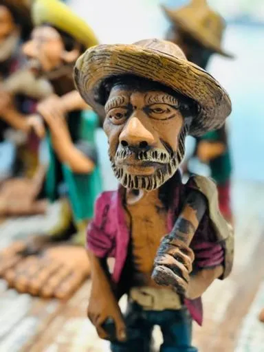 Decorative detail in Angá Beach Hotel