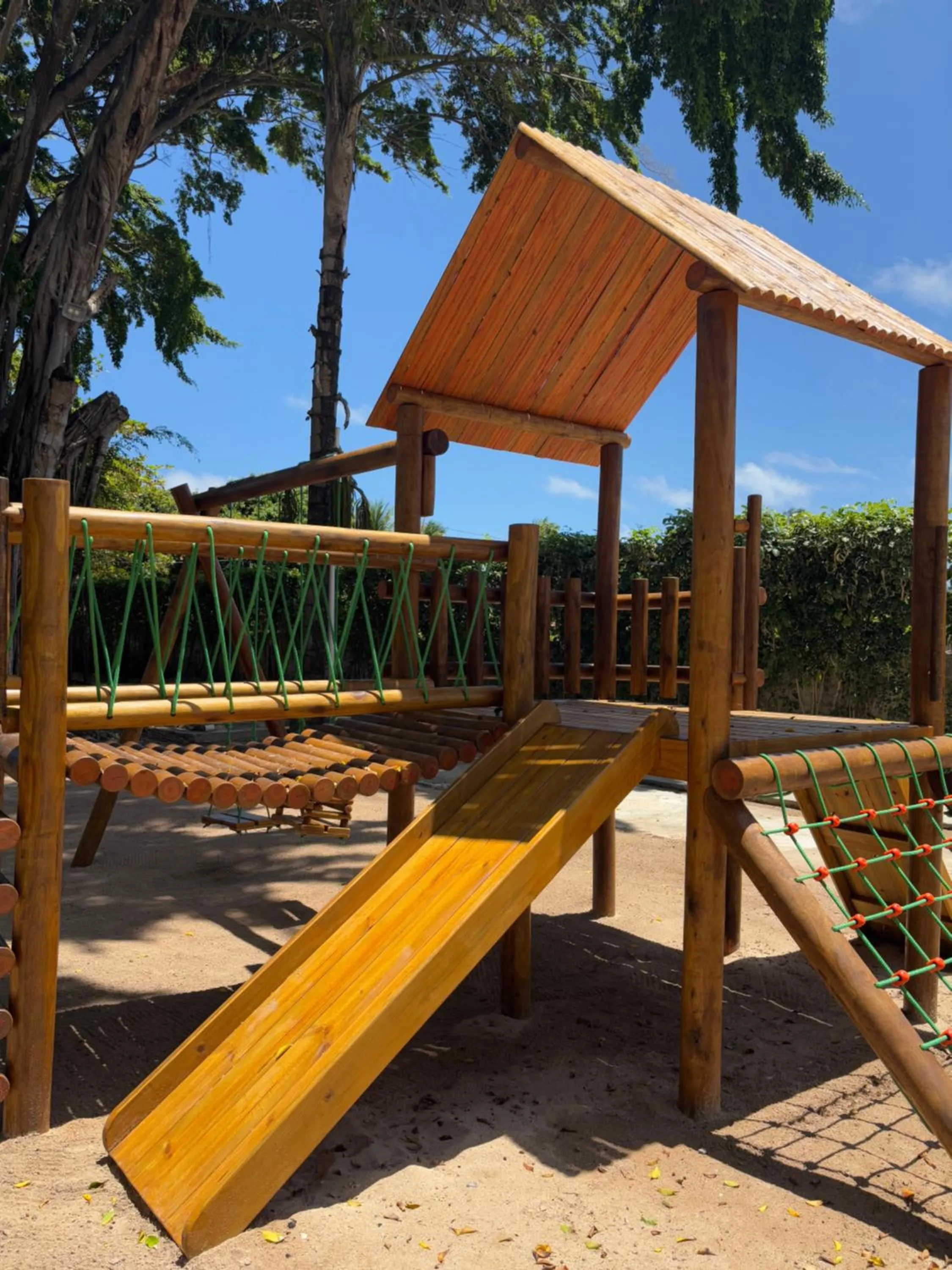 Children play ground in Angá Beach Hotel