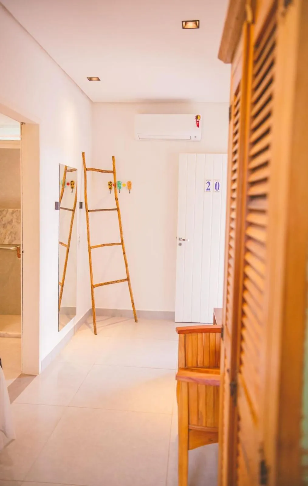 Decorative detail in Angá Beach Hotel