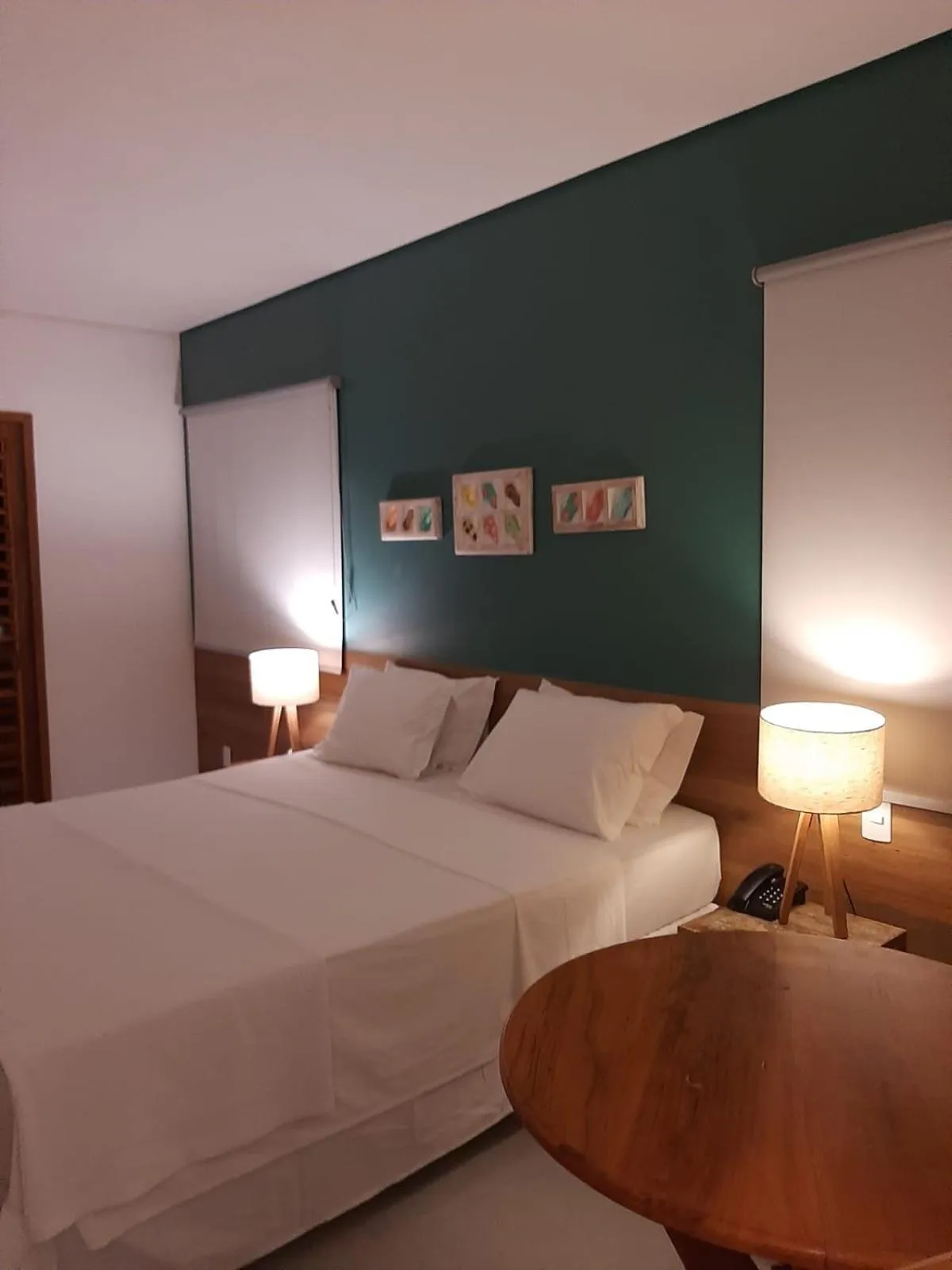 Bed in Angá Beach Hotel