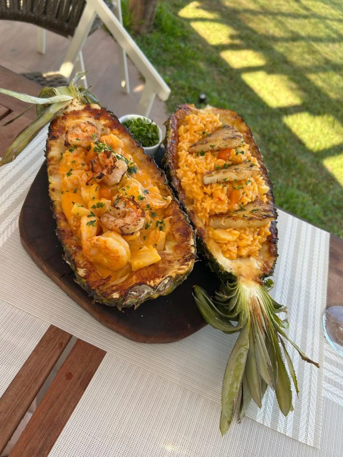 Food in Angá Beach Hotel