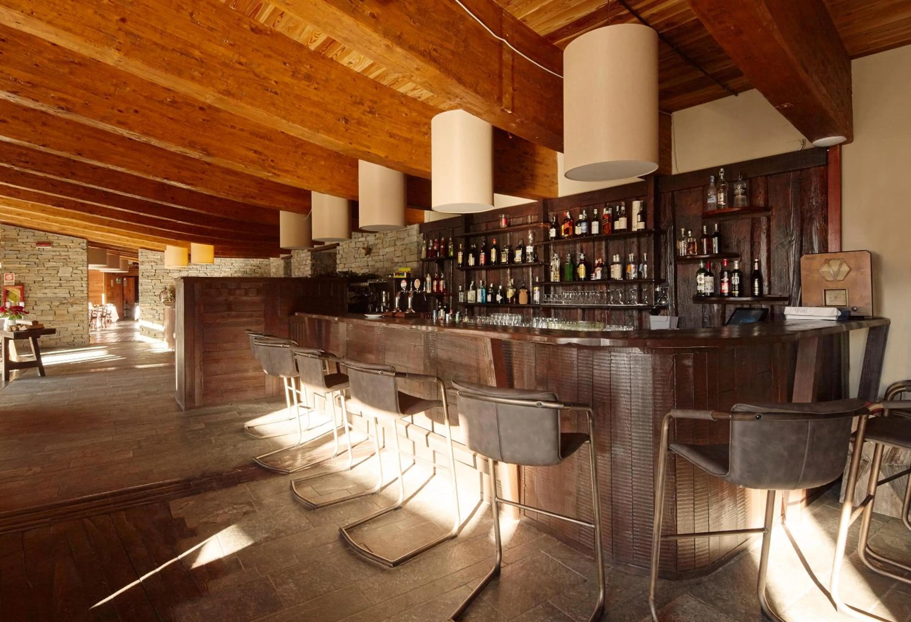 Lobby or reception in Chaberton Lodge & Spa