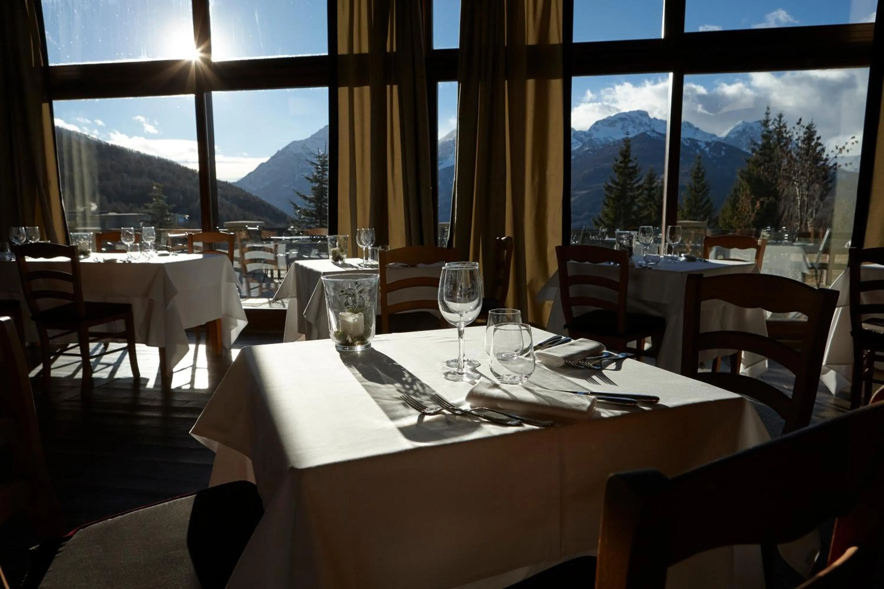 Restaurant/places to eat in Chaberton Lodge & Spa