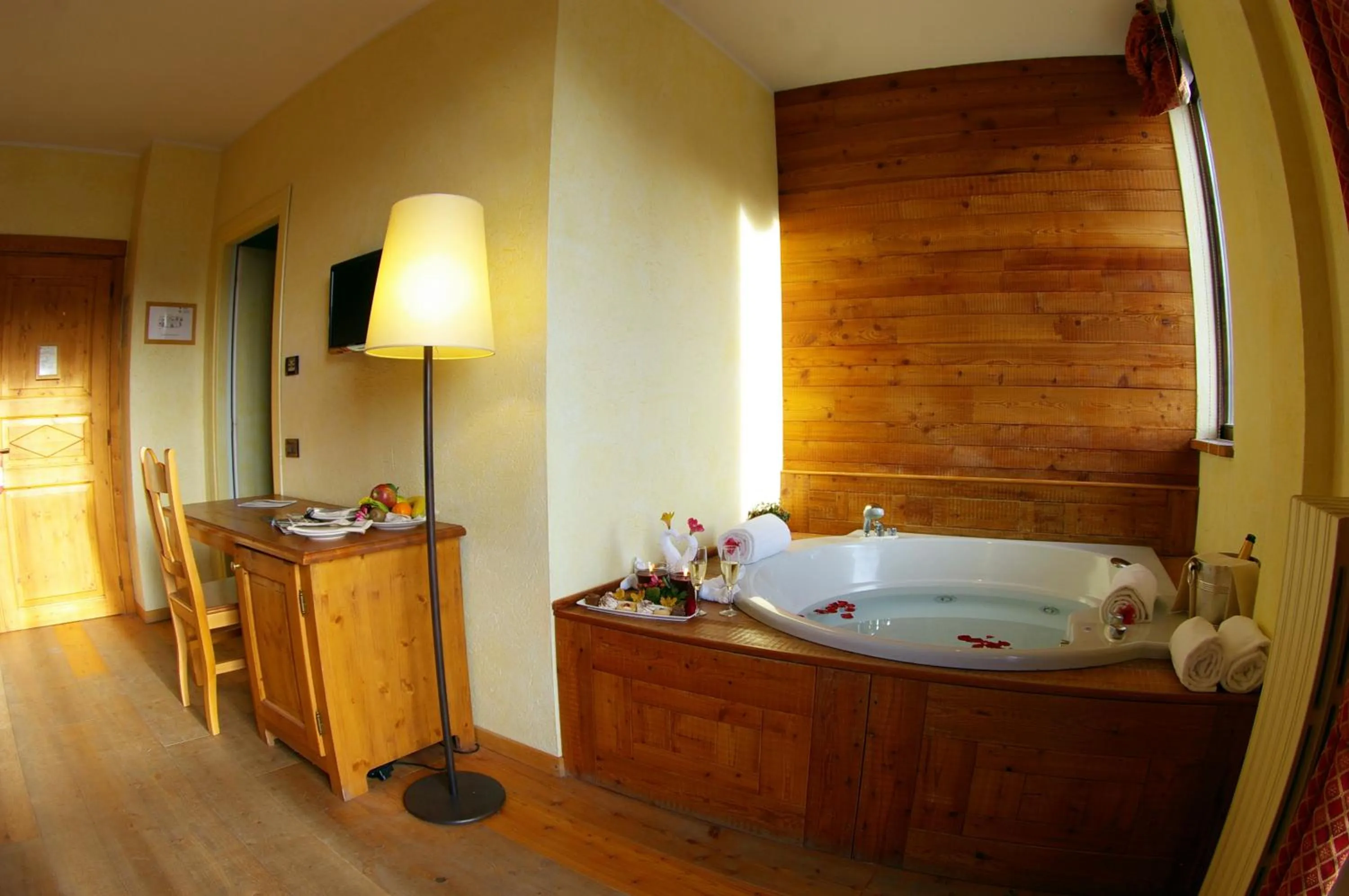 Decorative detail in Chaberton Lodge & Spa