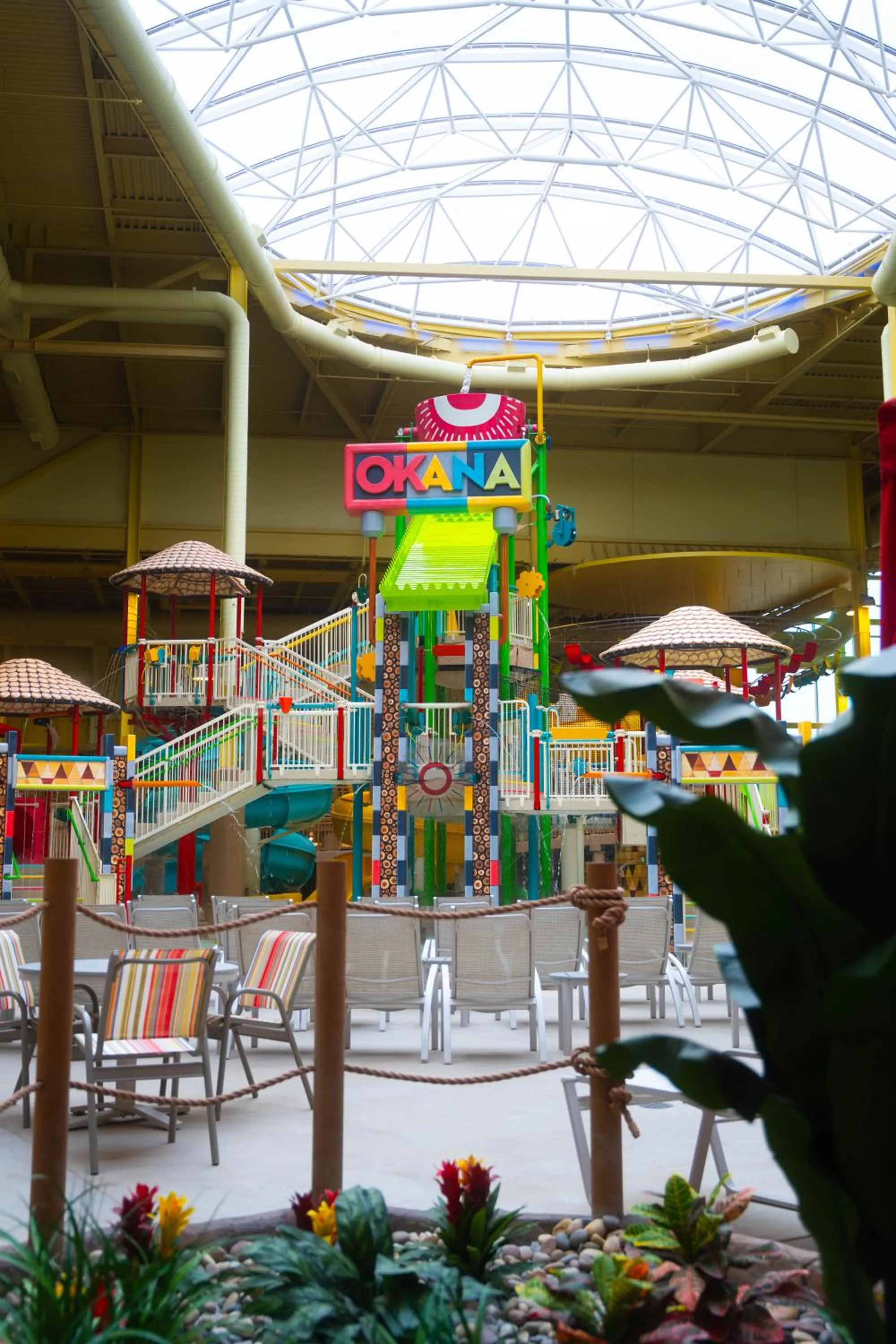 Swimming pool in OKANA Resort and Indoor Waterpark