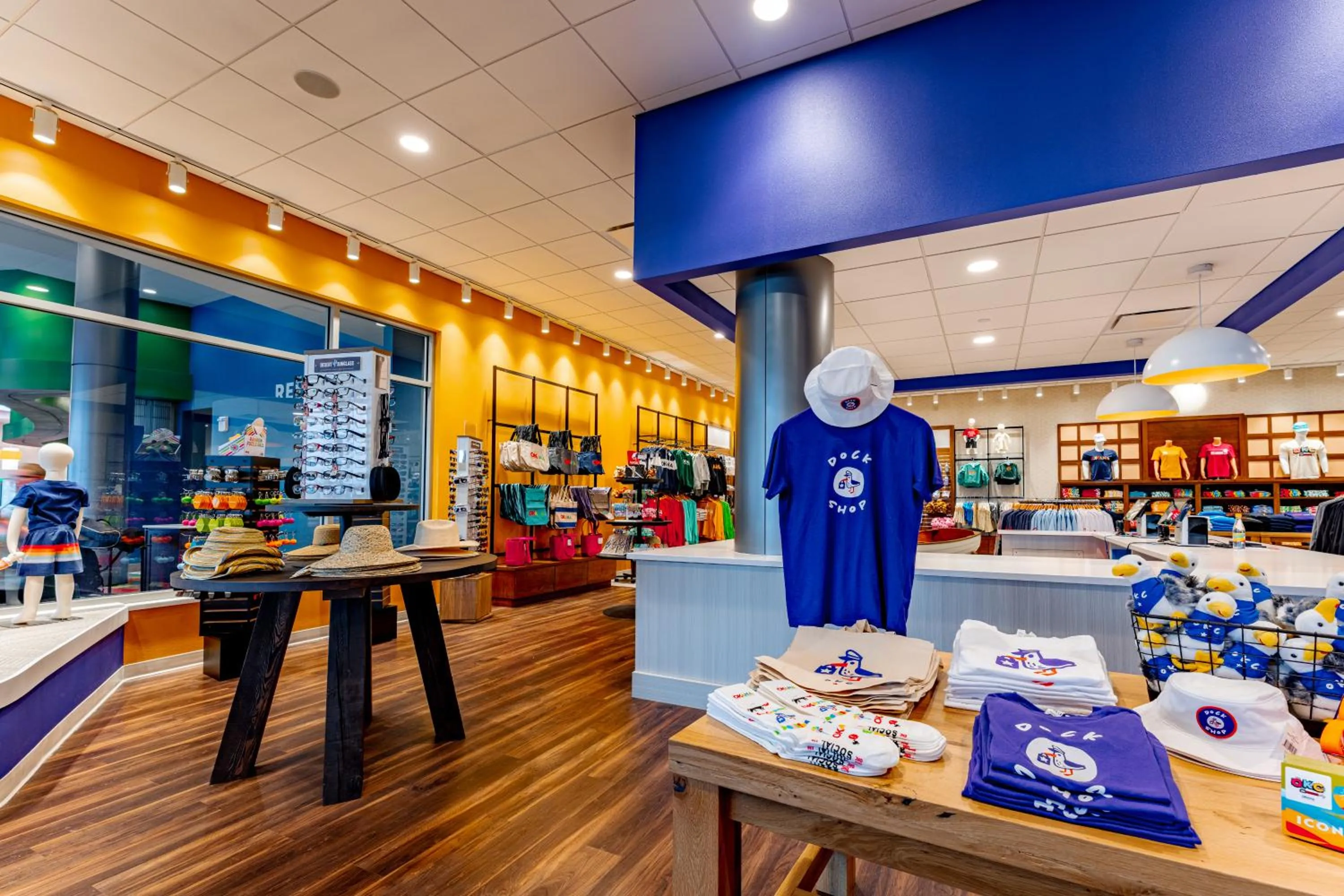 On-site shops in OKANA Resort and Indoor Waterpark