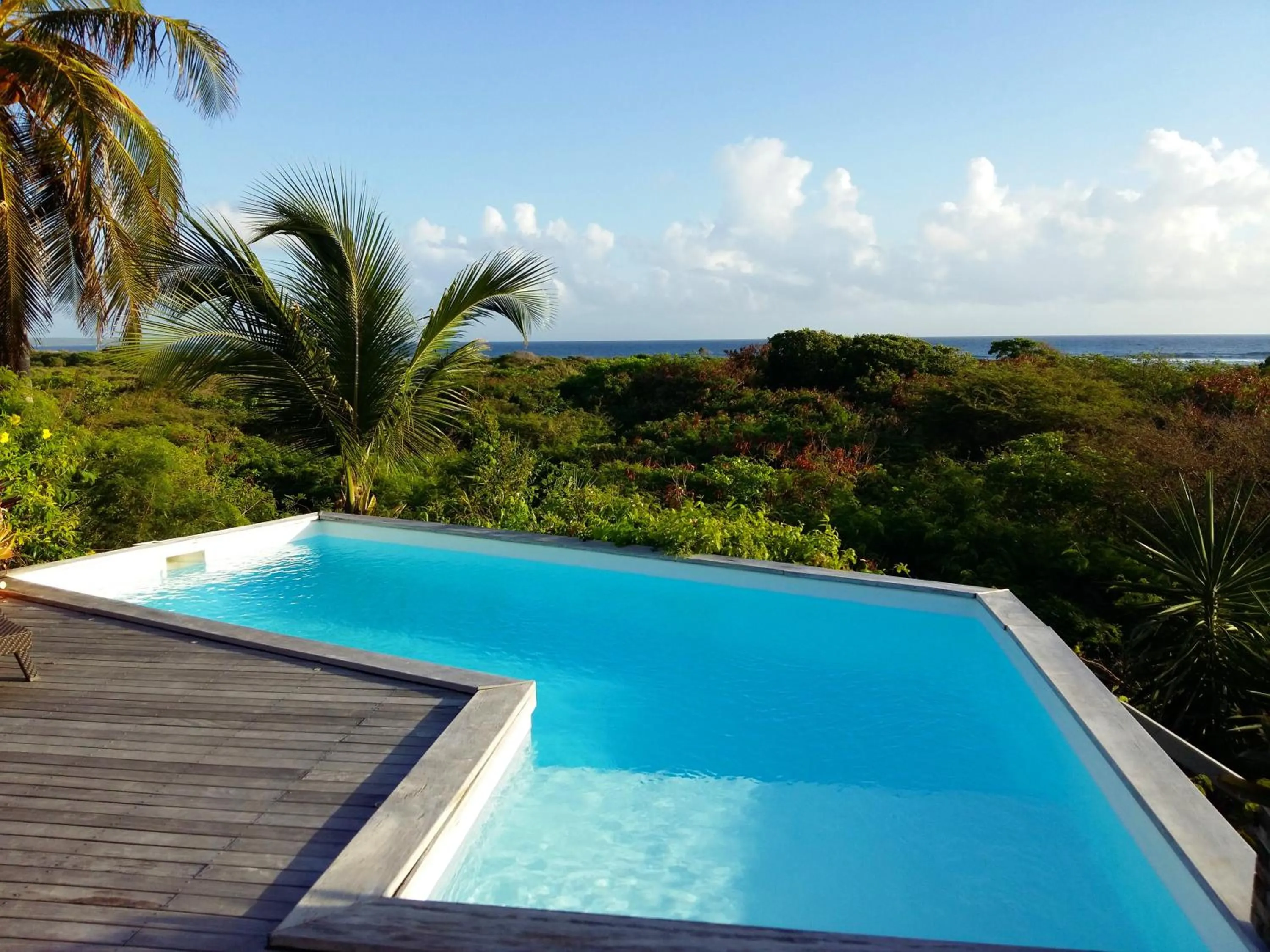 Pool view in Villa Tarare