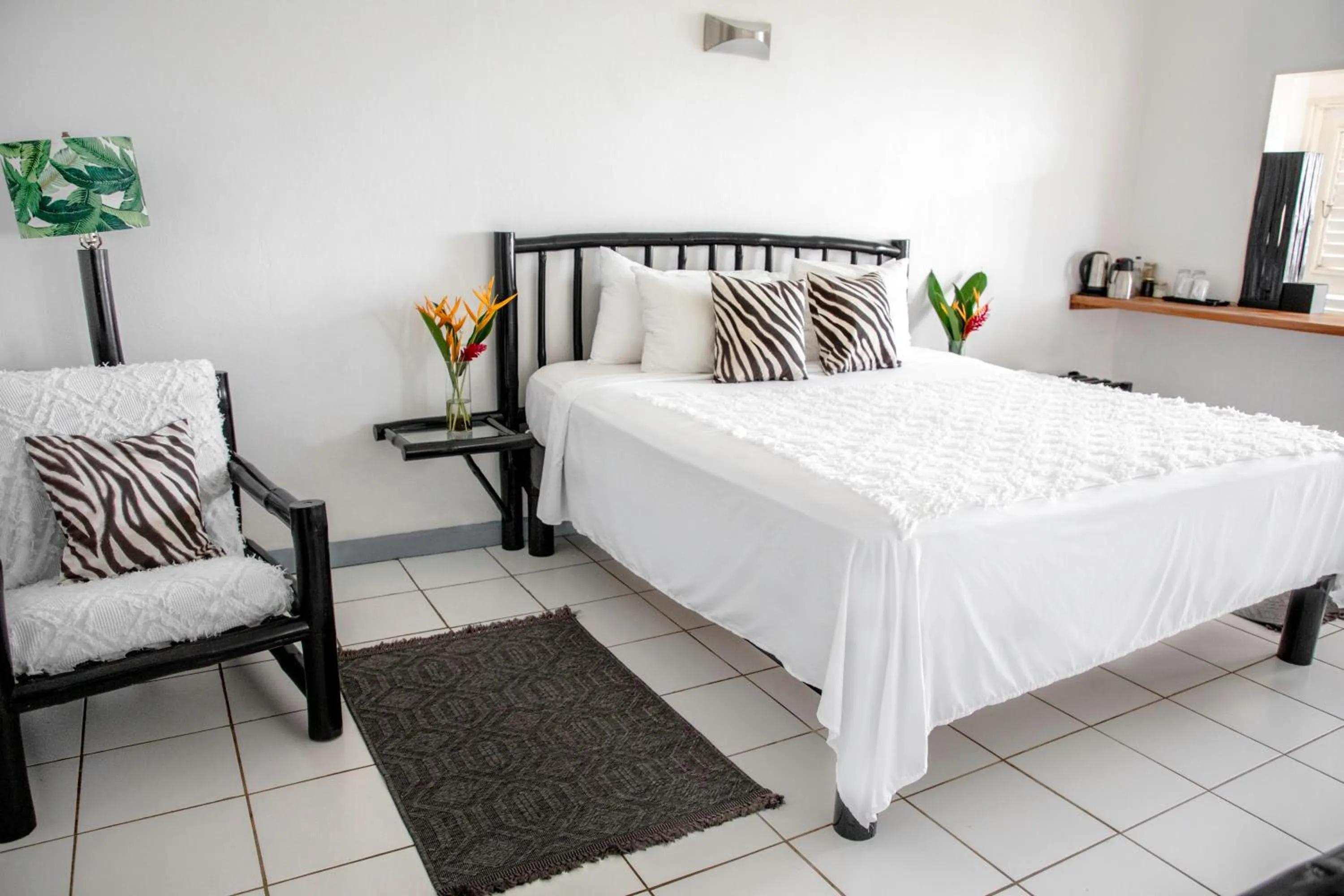 Bed in LF Jungle Retreat