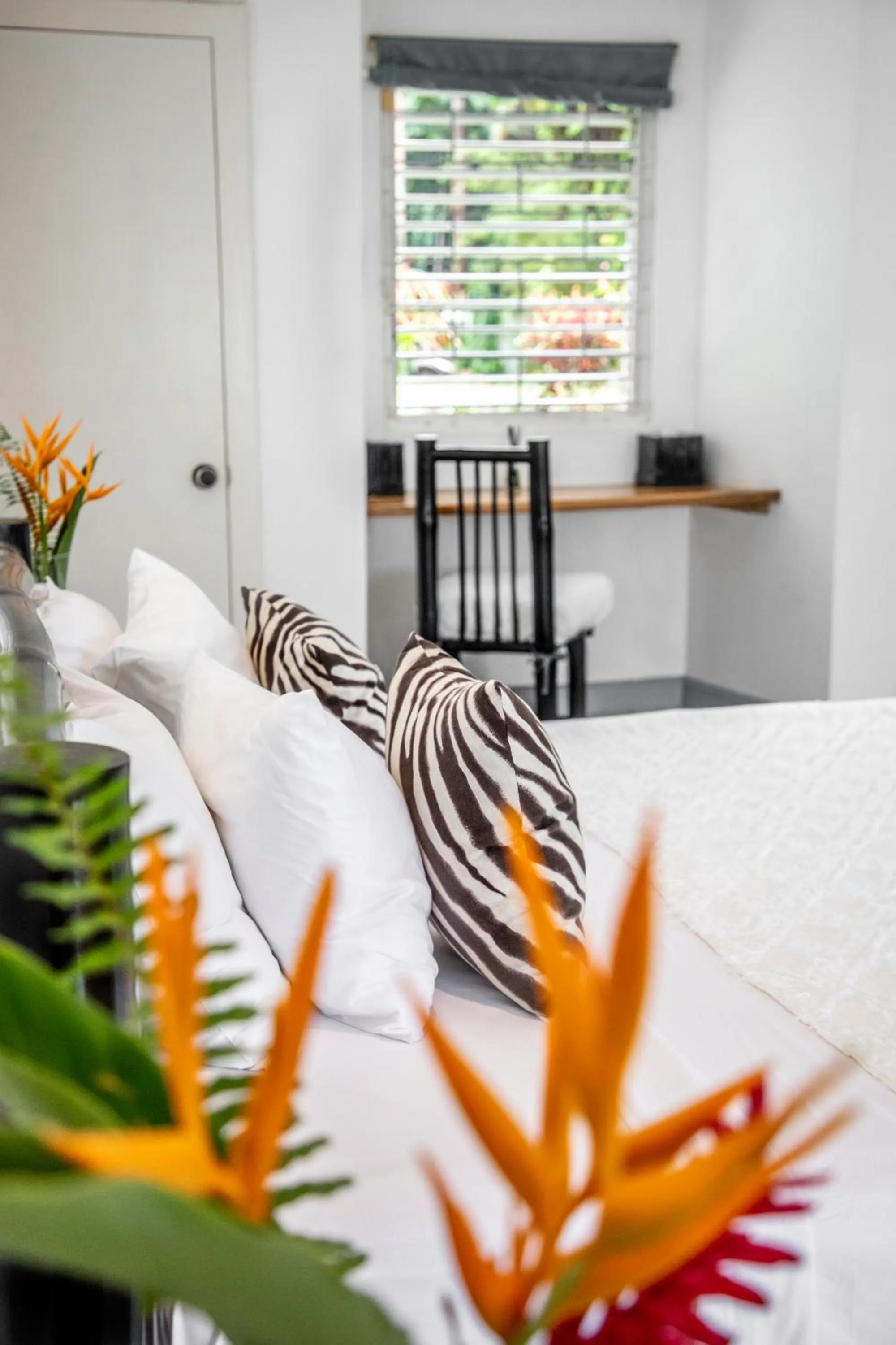 Seating area in LF Jungle Retreat