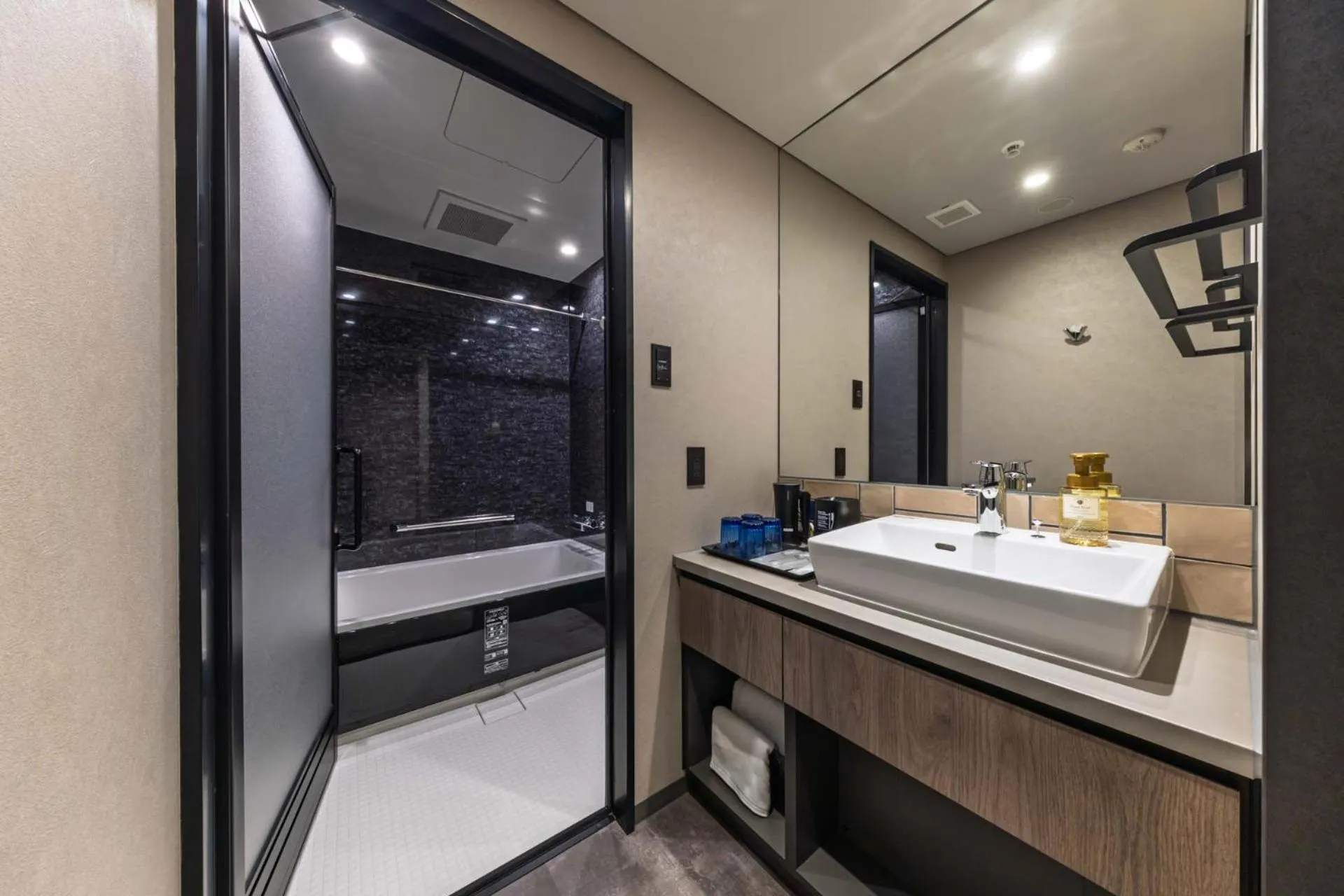 Bathroom in &Here OSAKA NAMBA