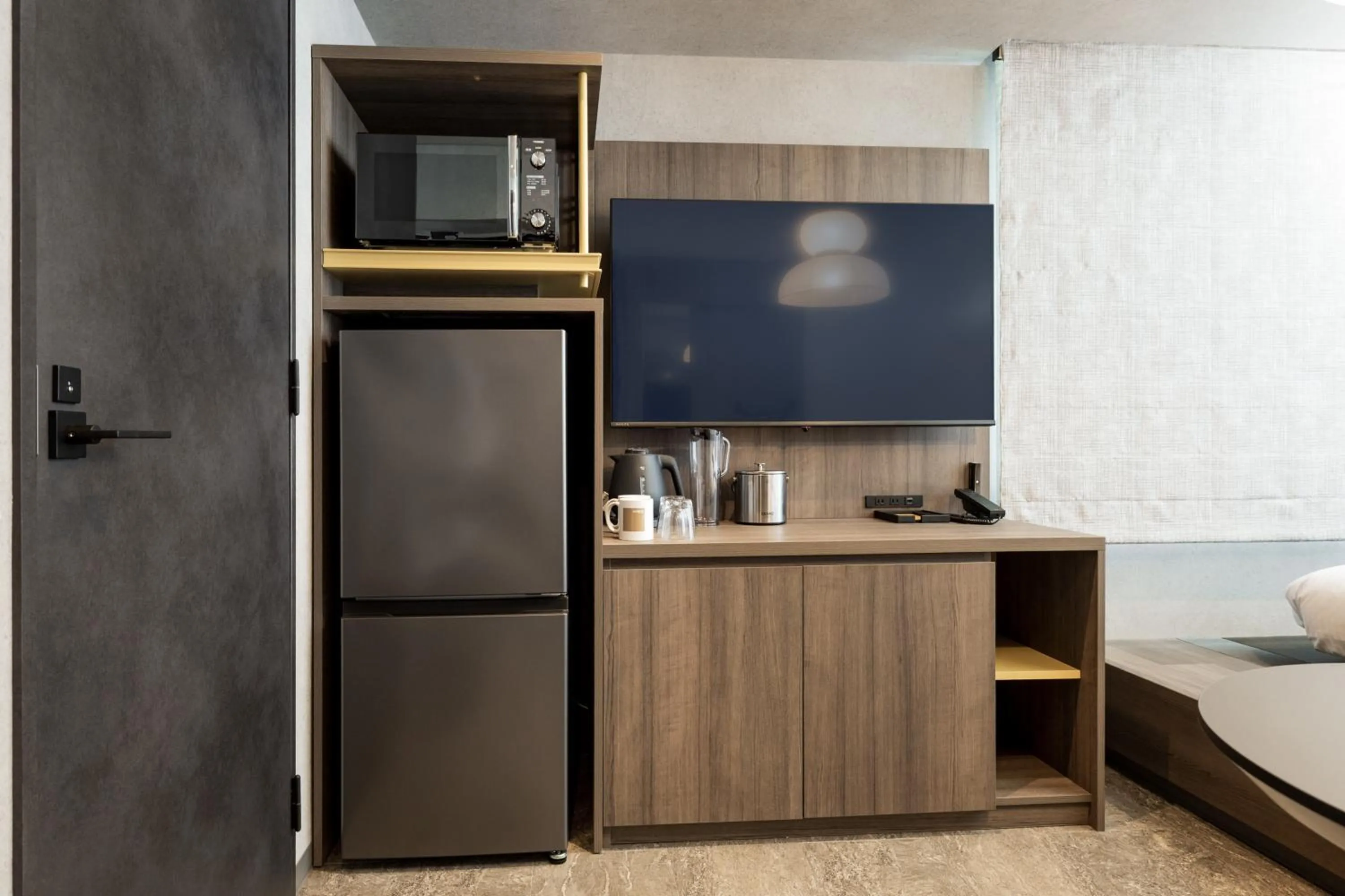 Photo of the whole room, Bed in &Here OSAKA NAMBA