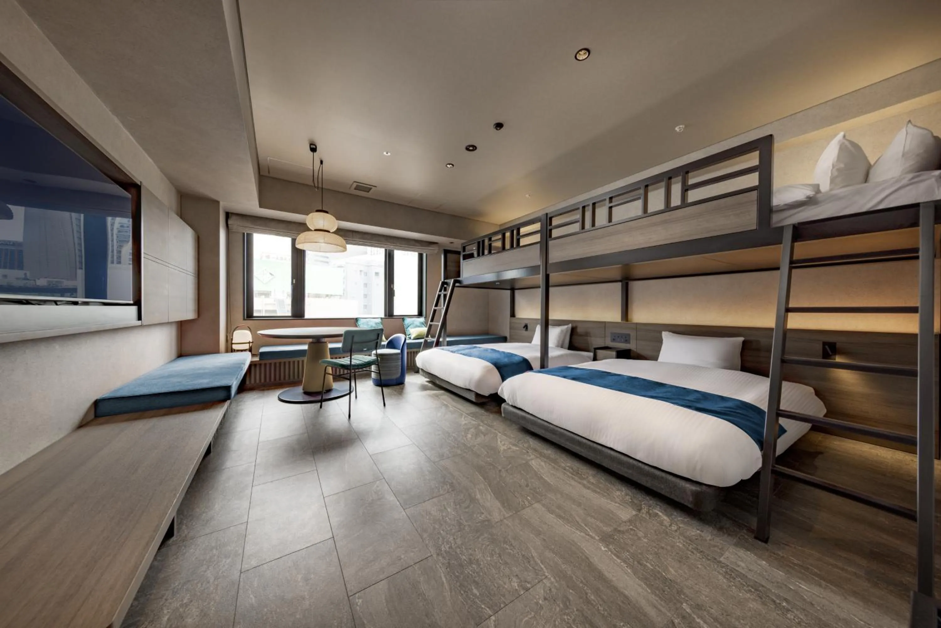 Photo of the whole room, Bed in &Here OSAKA NAMBA