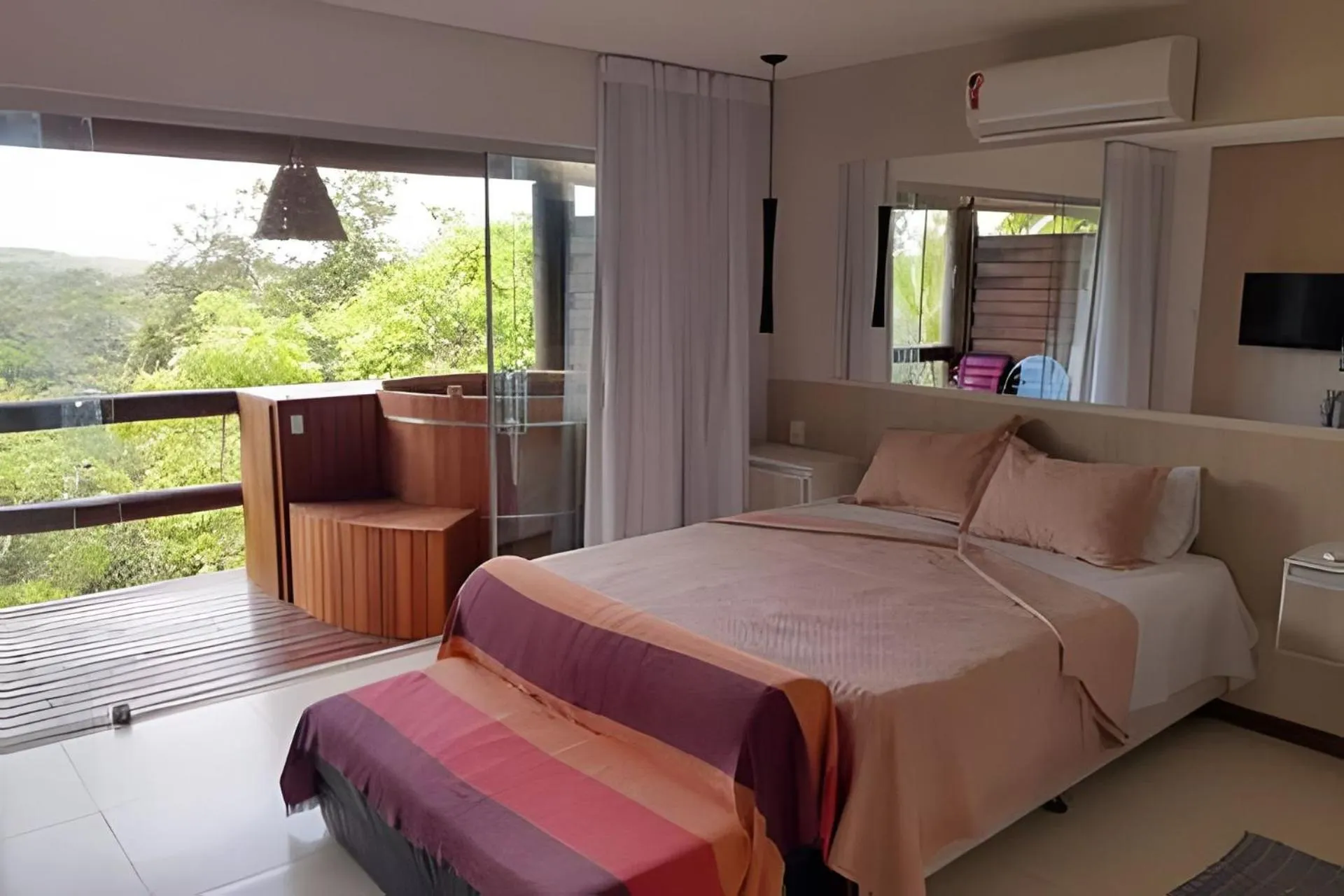 Bed in Villas do Pratagy