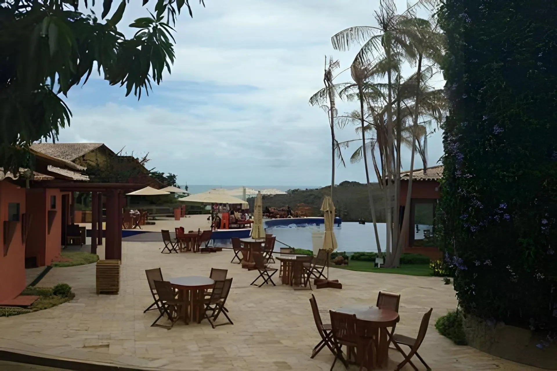 Pool view in Villas do Pratagy