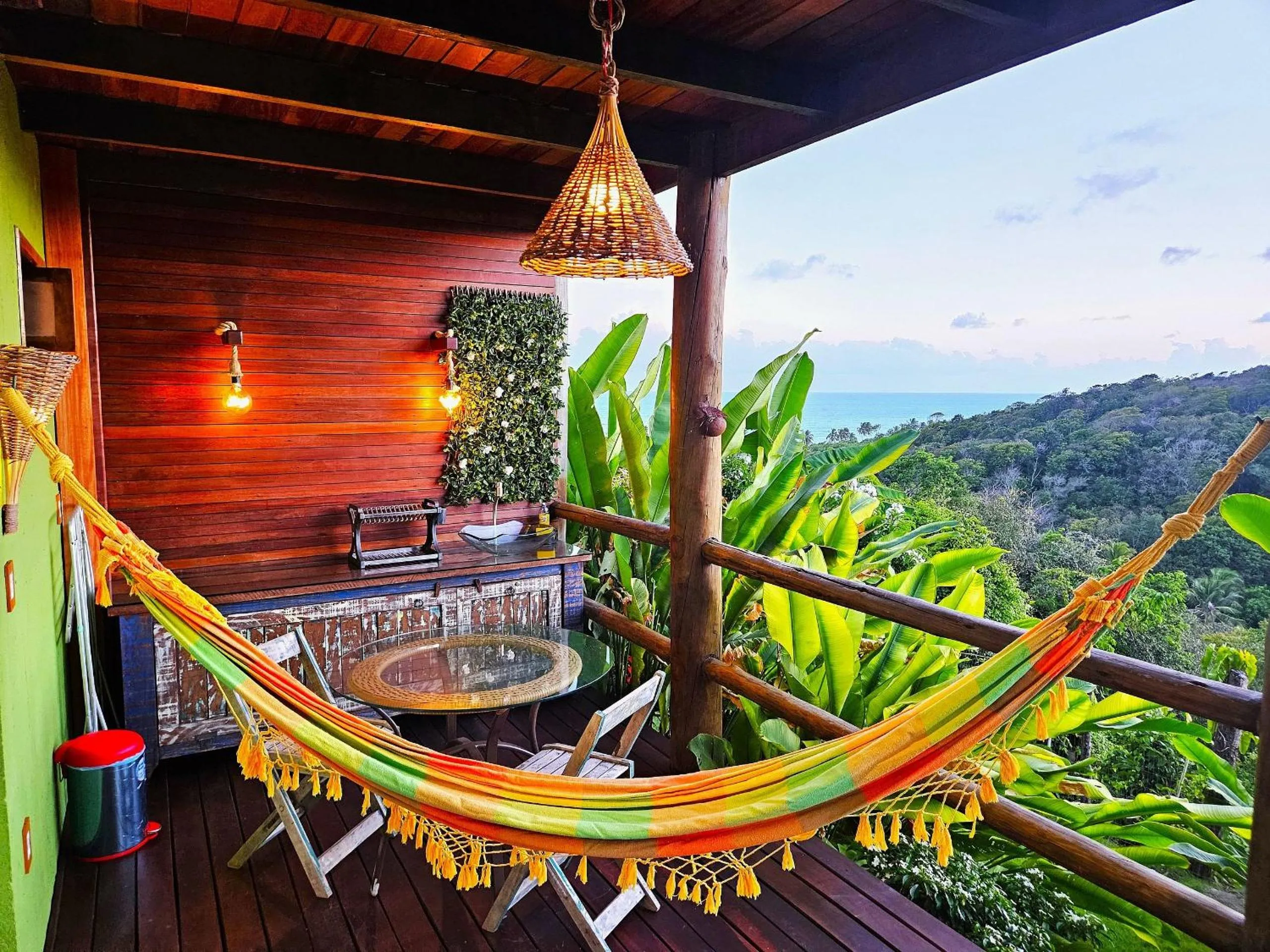 Balcony/Terrace in Villas do Pratagy