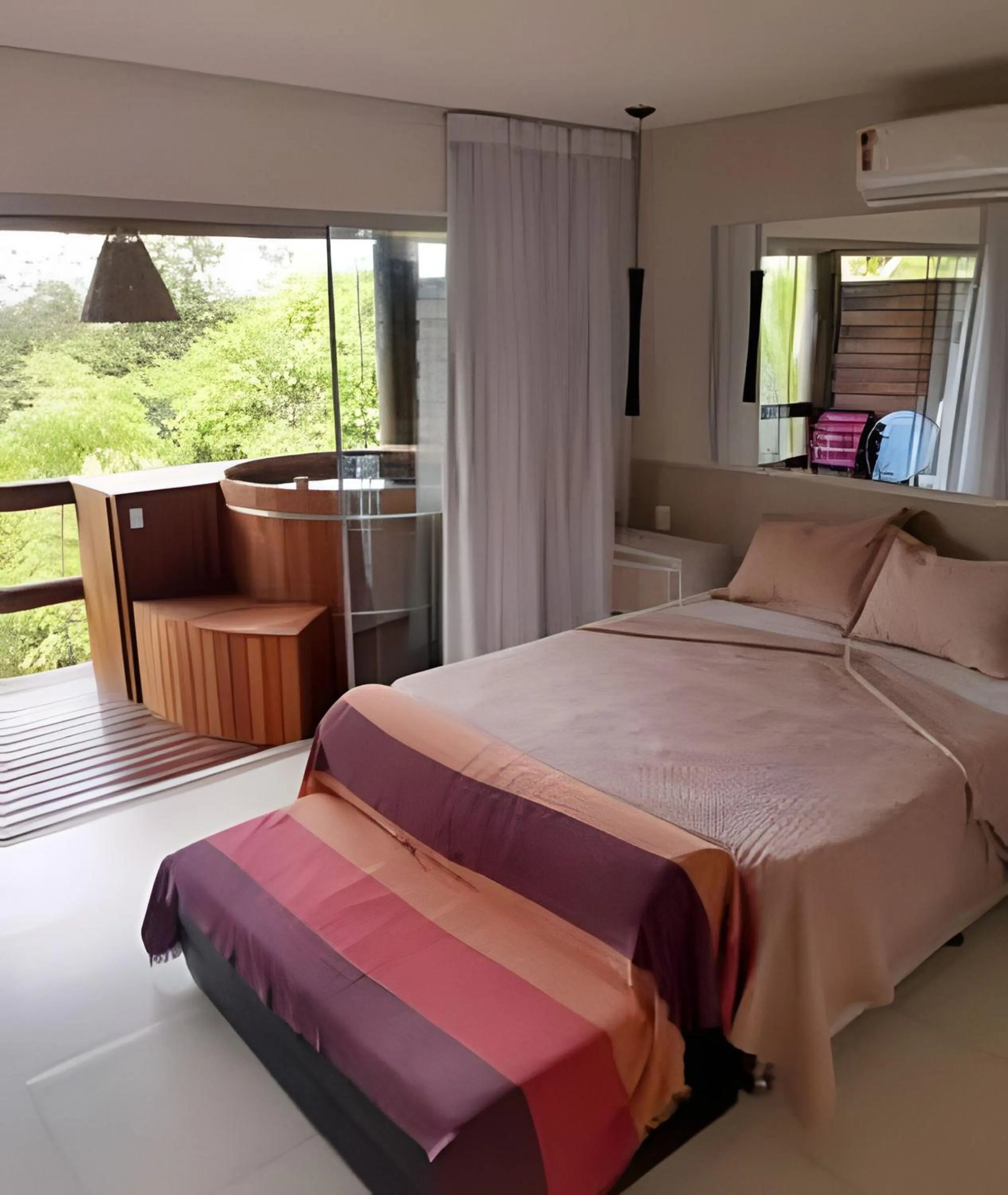 Bed in Villas do Pratagy