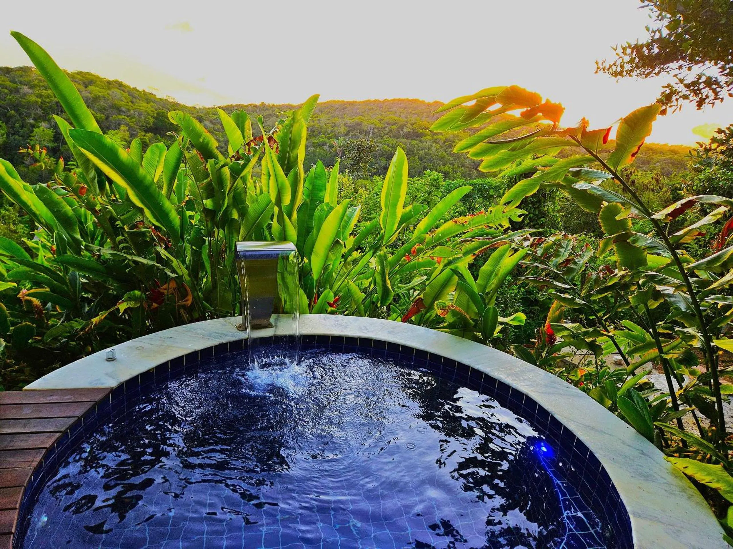 Hot Tub in Villas do Pratagy