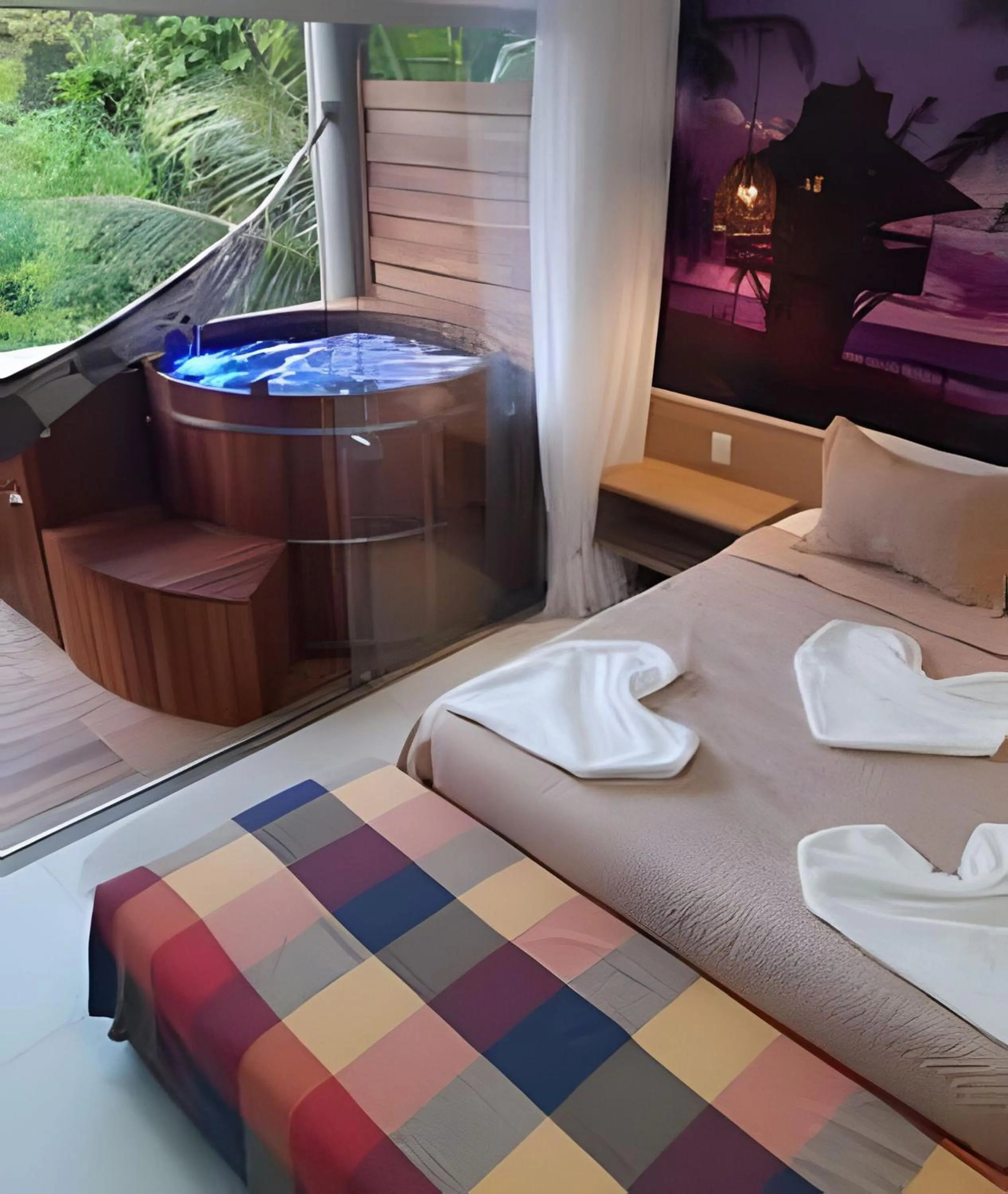 Bed in Villas do Pratagy