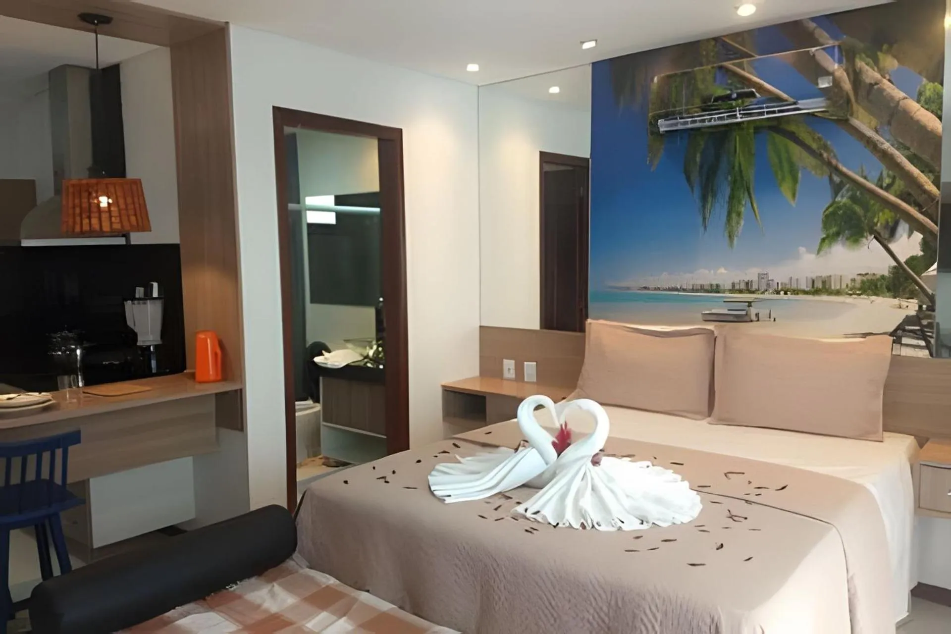 Bed in Villas do Pratagy