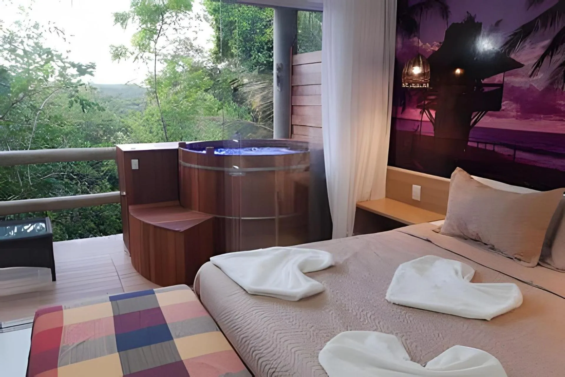 Bed in Villas do Pratagy