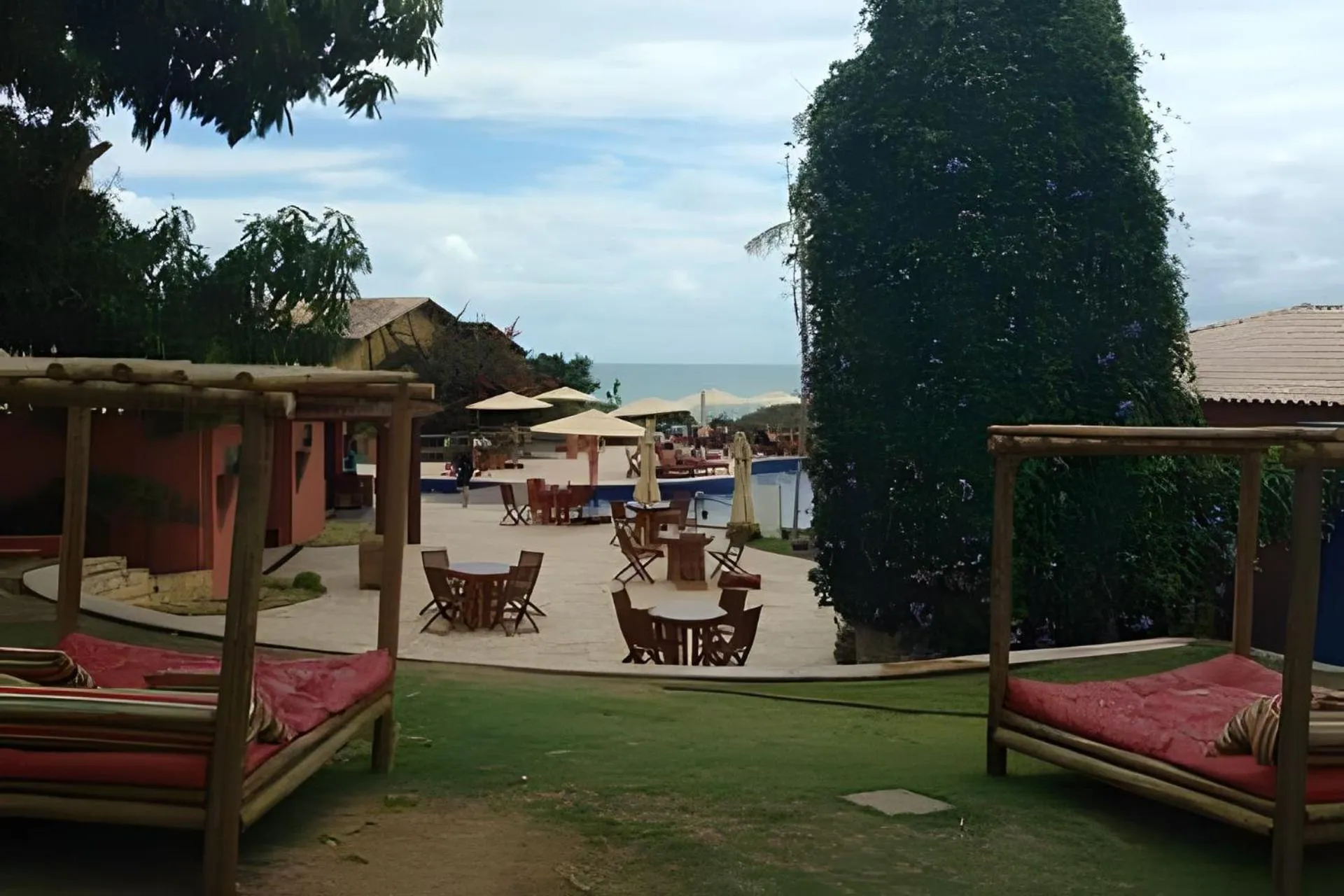 Pool view in Villas do Pratagy