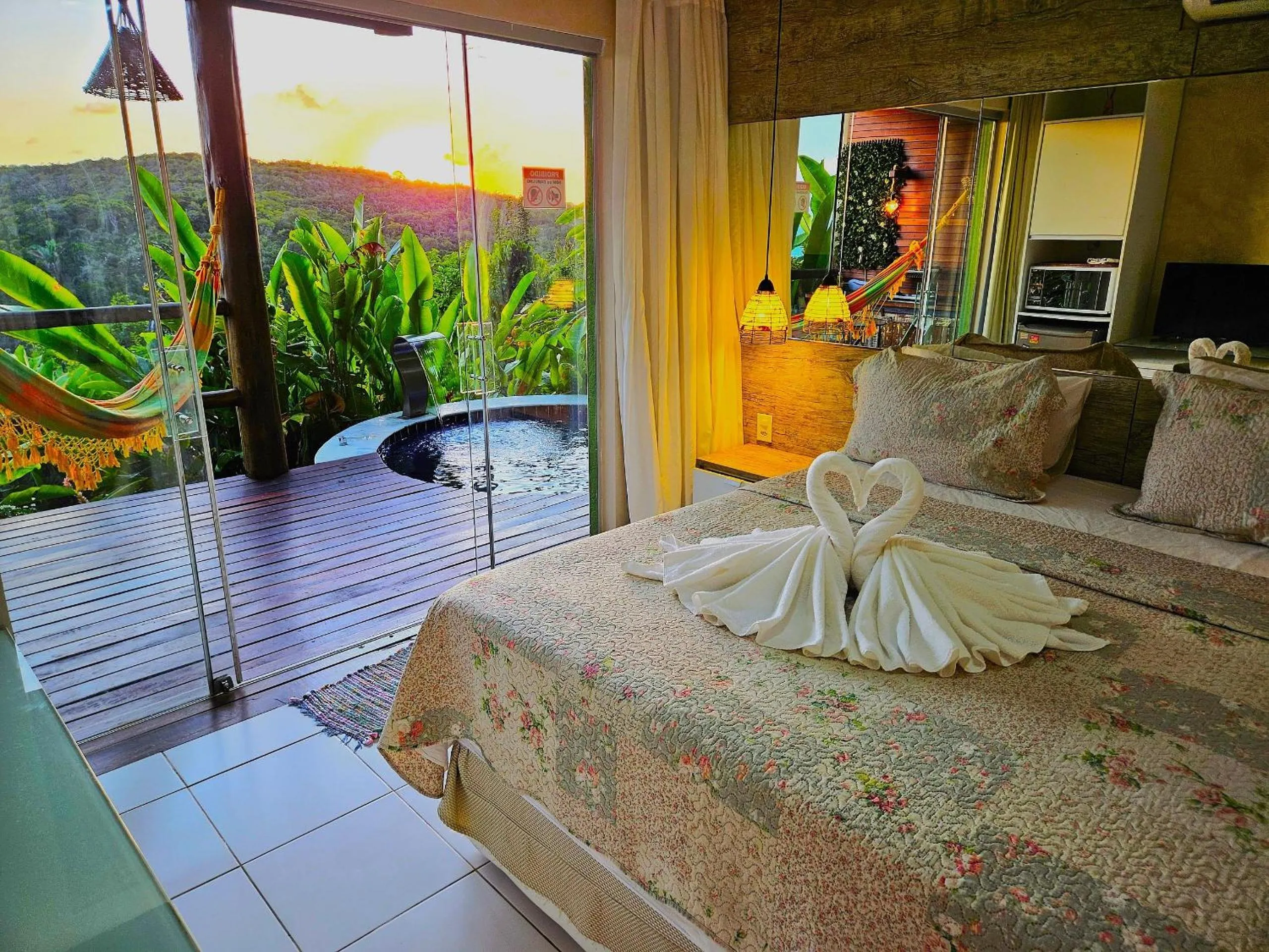 Bed in Villas do Pratagy