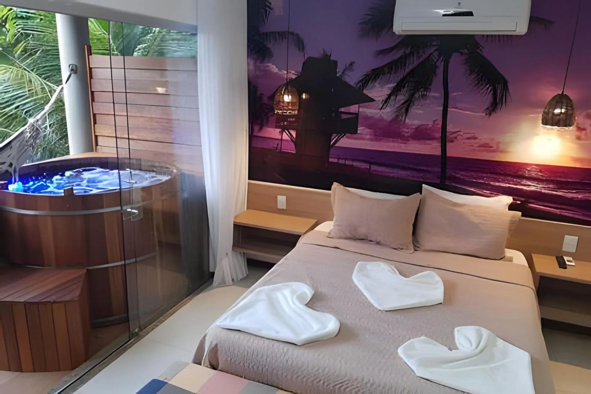 Bed in Villas do Pratagy