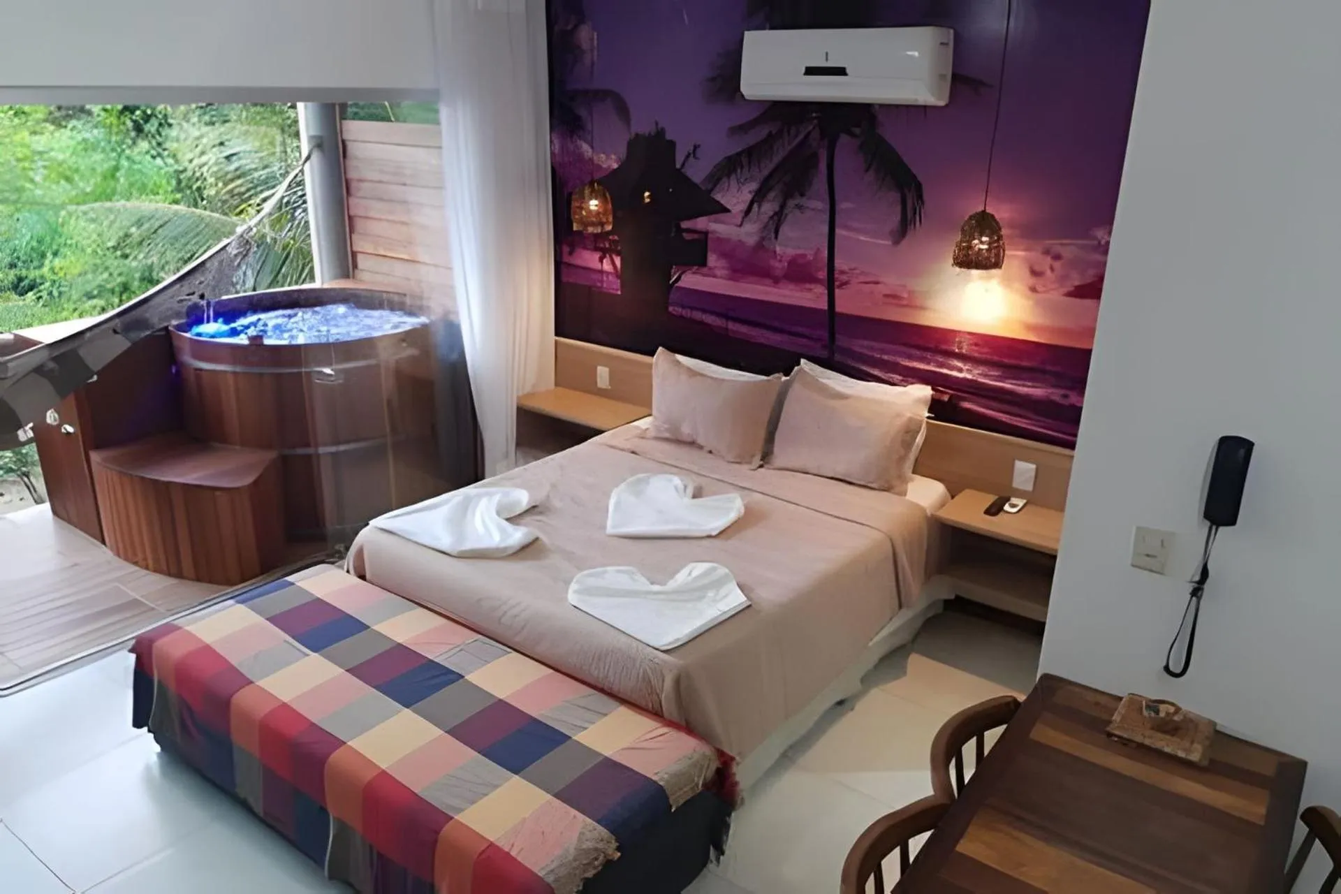 Bed in Villas do Pratagy