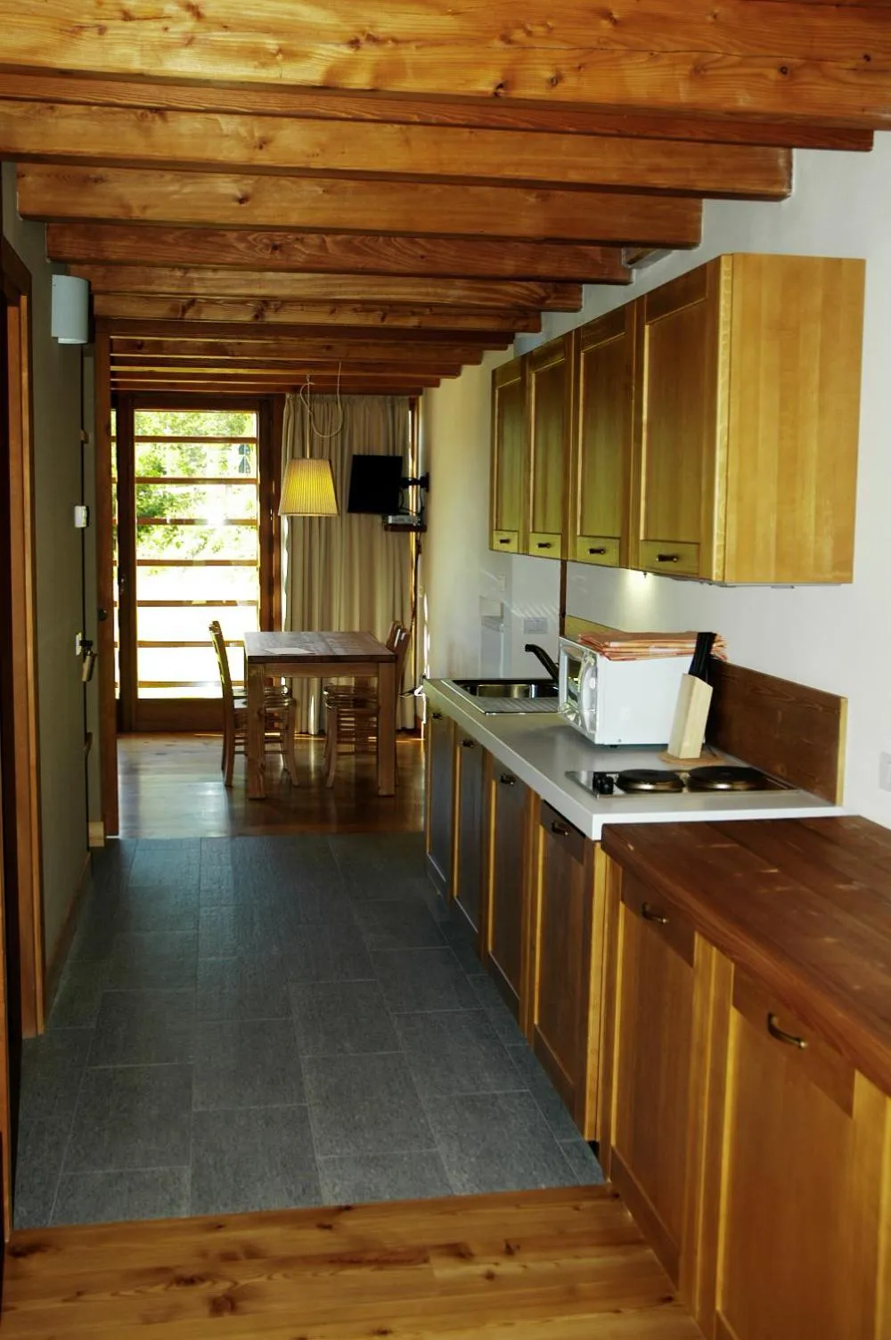 Kitchen or kitchenette in Pietre Gemelle Resort