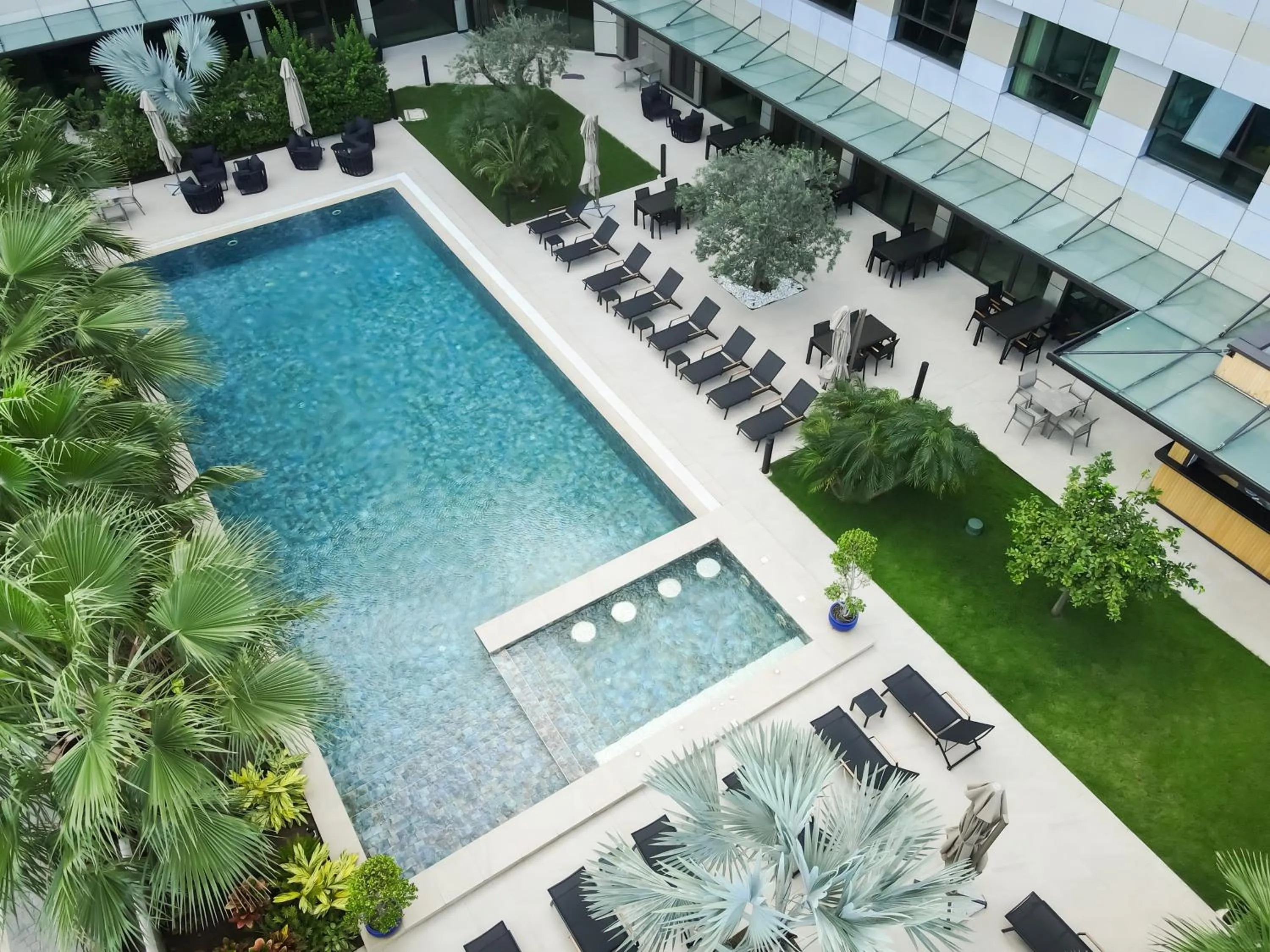 Garden in Byblos Hotel