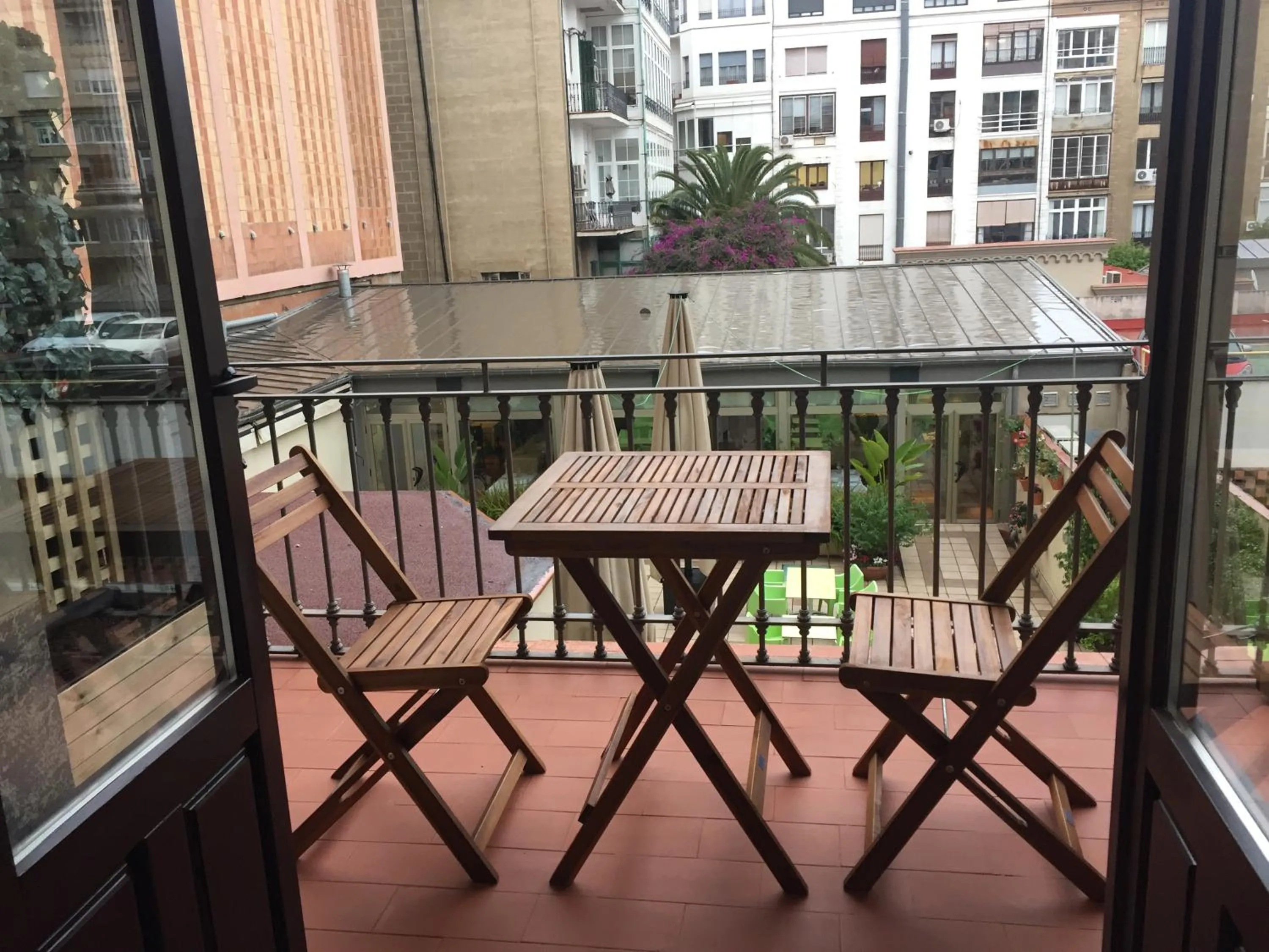Balcony/Terrace in Hostalin Barcelona Passeig de Gracia