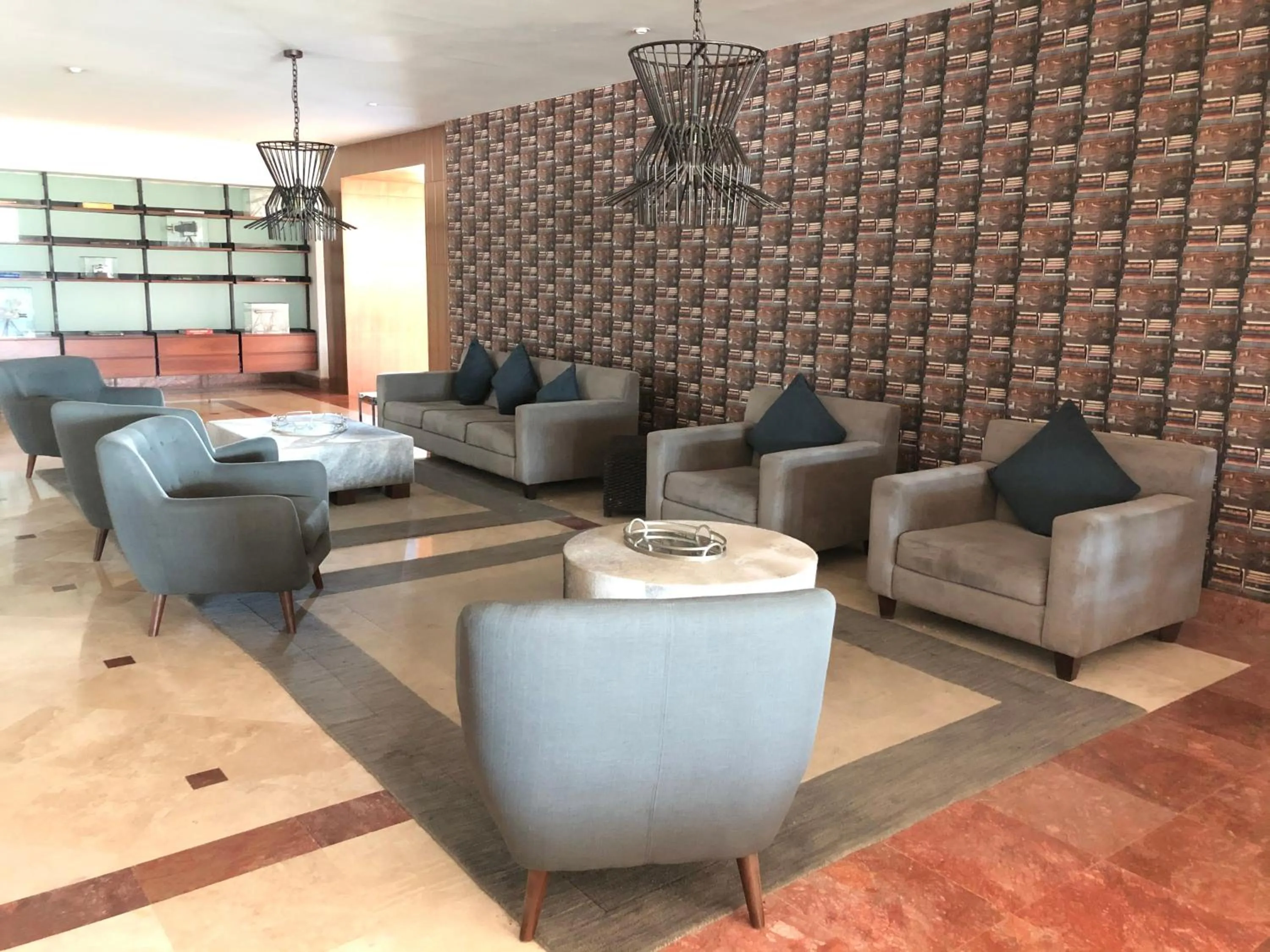 Lobby or reception in Hotel Real de Minas Bajio