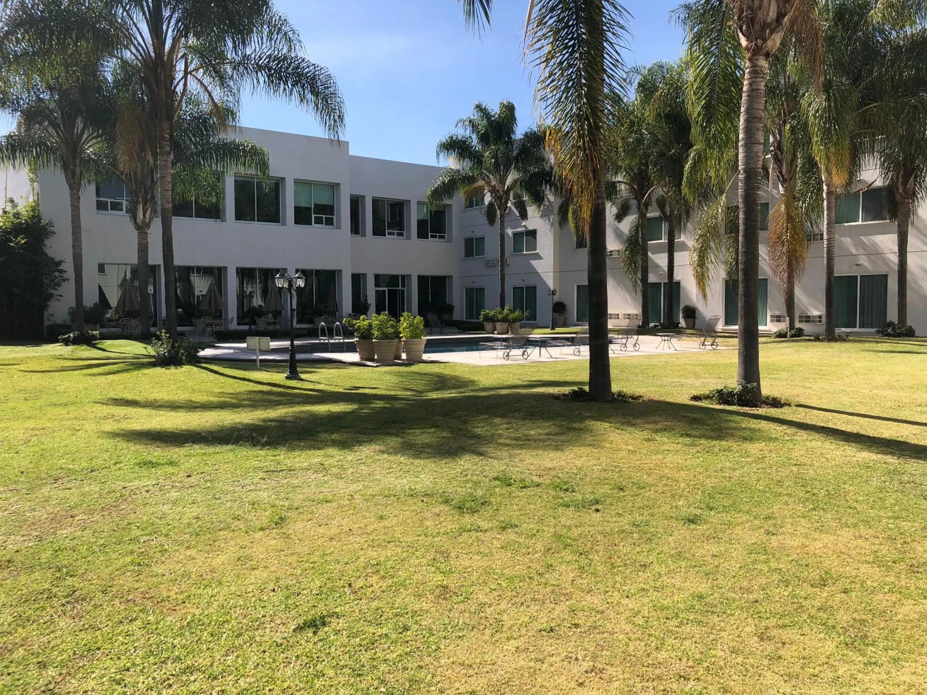Garden in Hotel Real de Minas Bajio