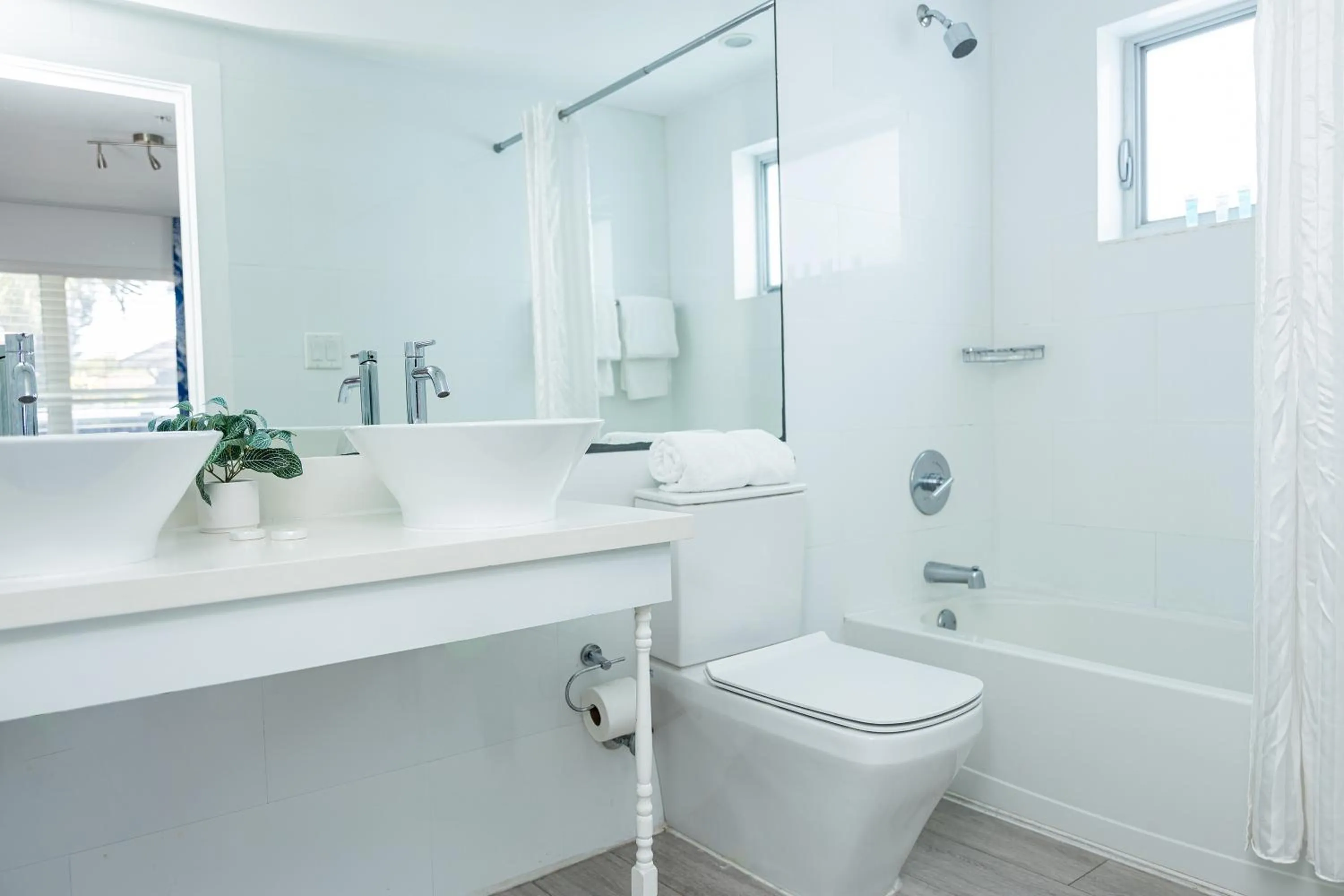 Toilet in Beachside All Suites Hotel