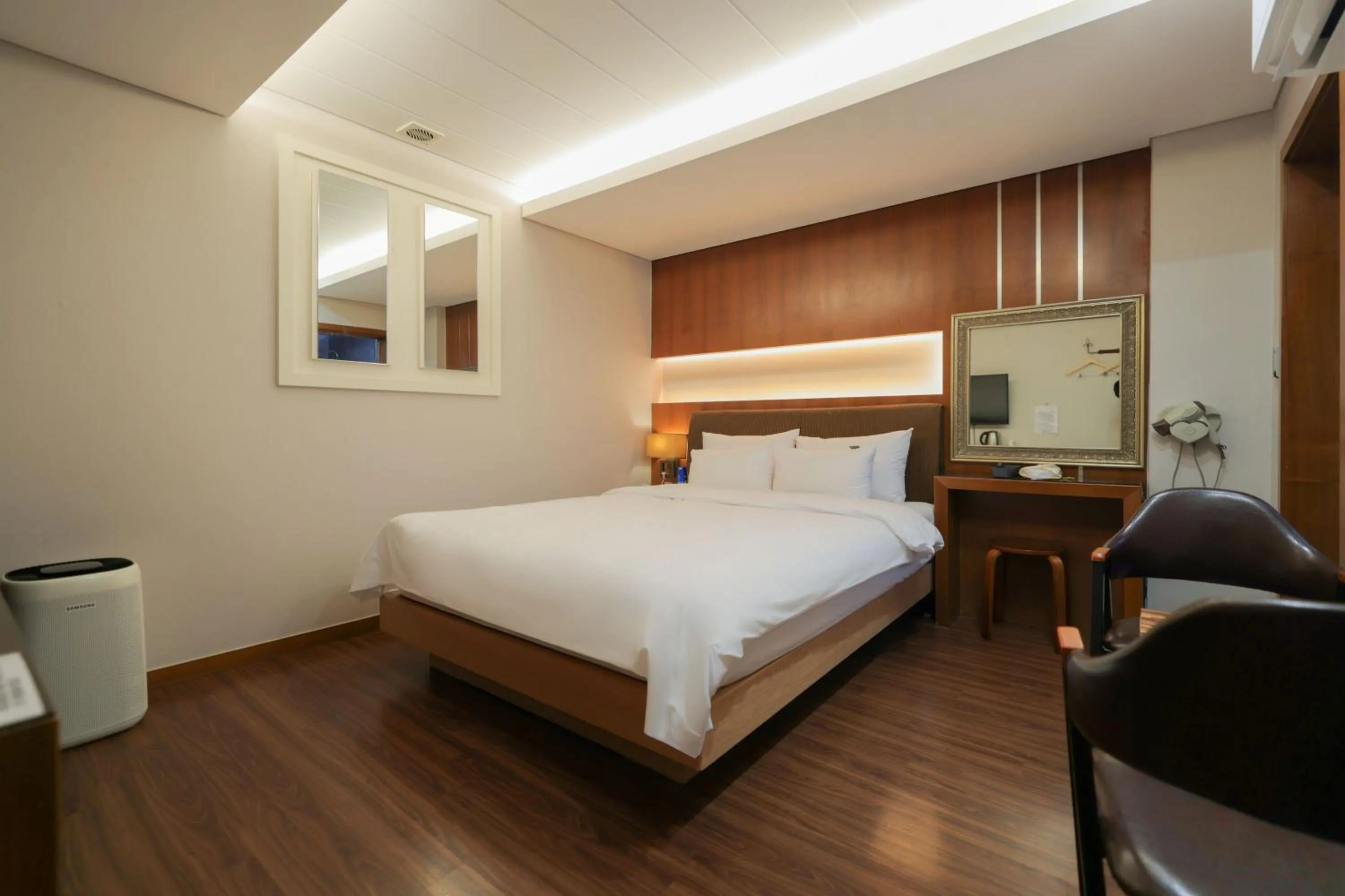 Bed in New Day Hotel Gangnam