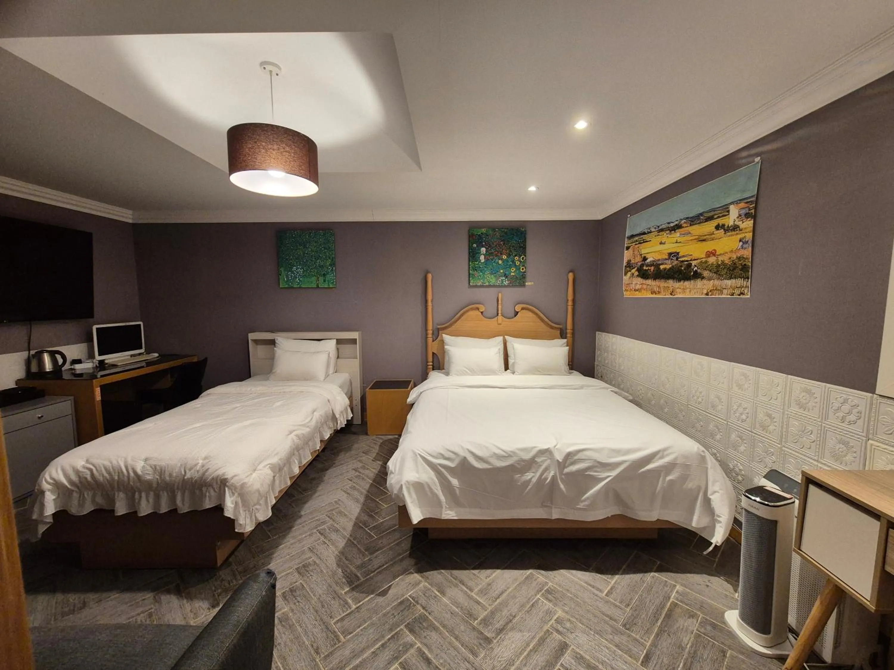 Bed in New Day Hotel Gangnam