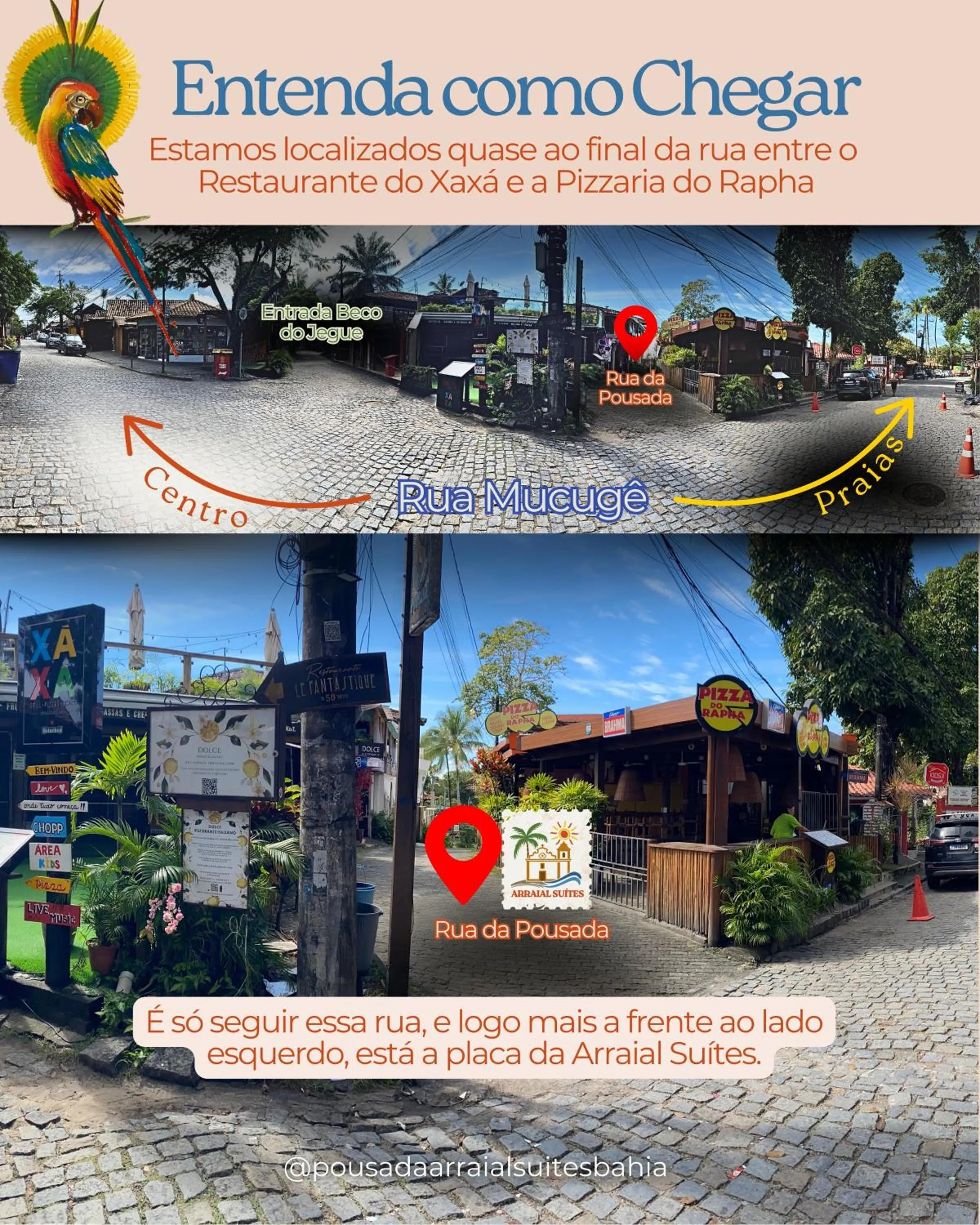 Location in Pousada Arraial Suites