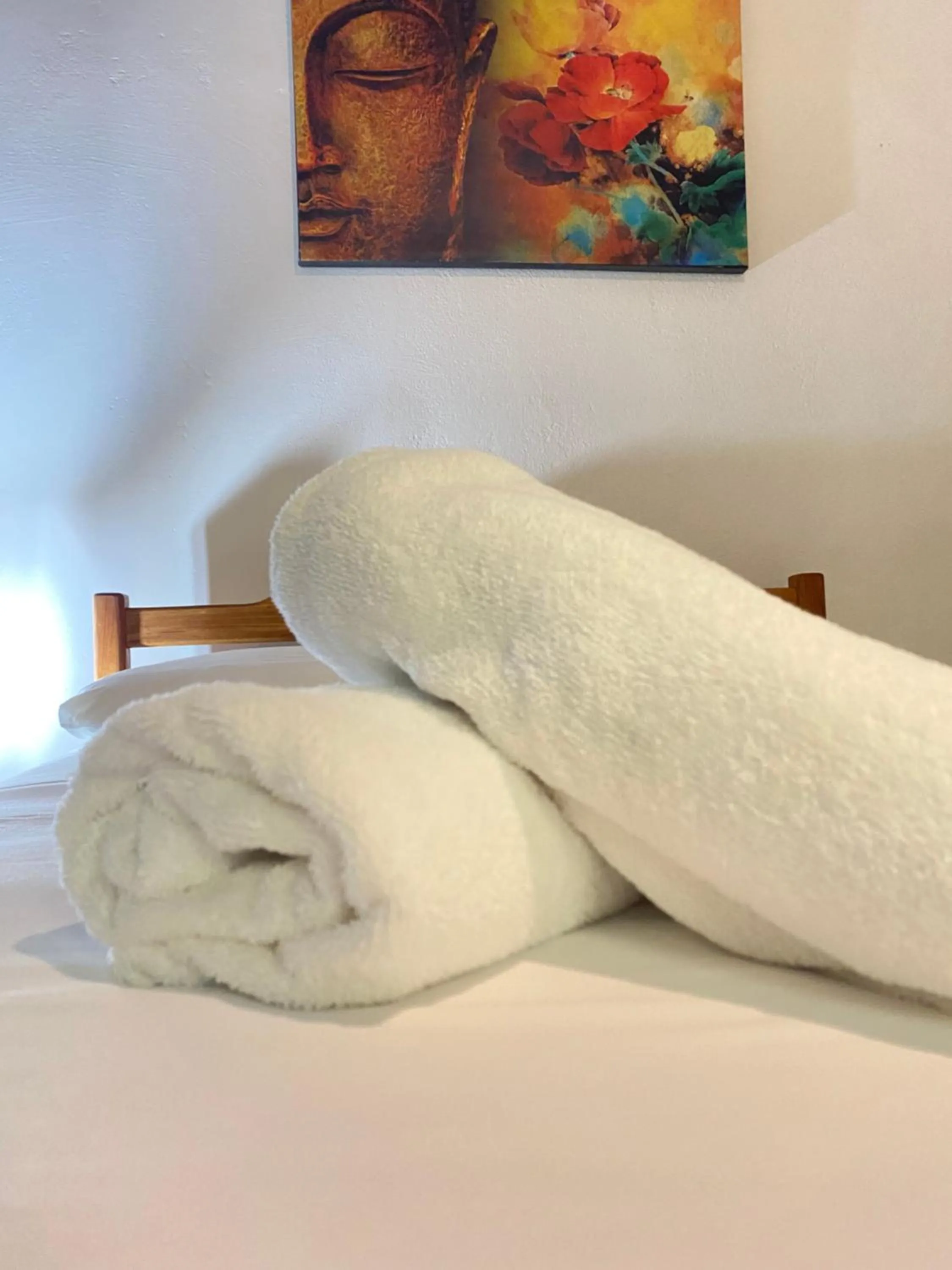 Bed in Pousada Arraial Suites