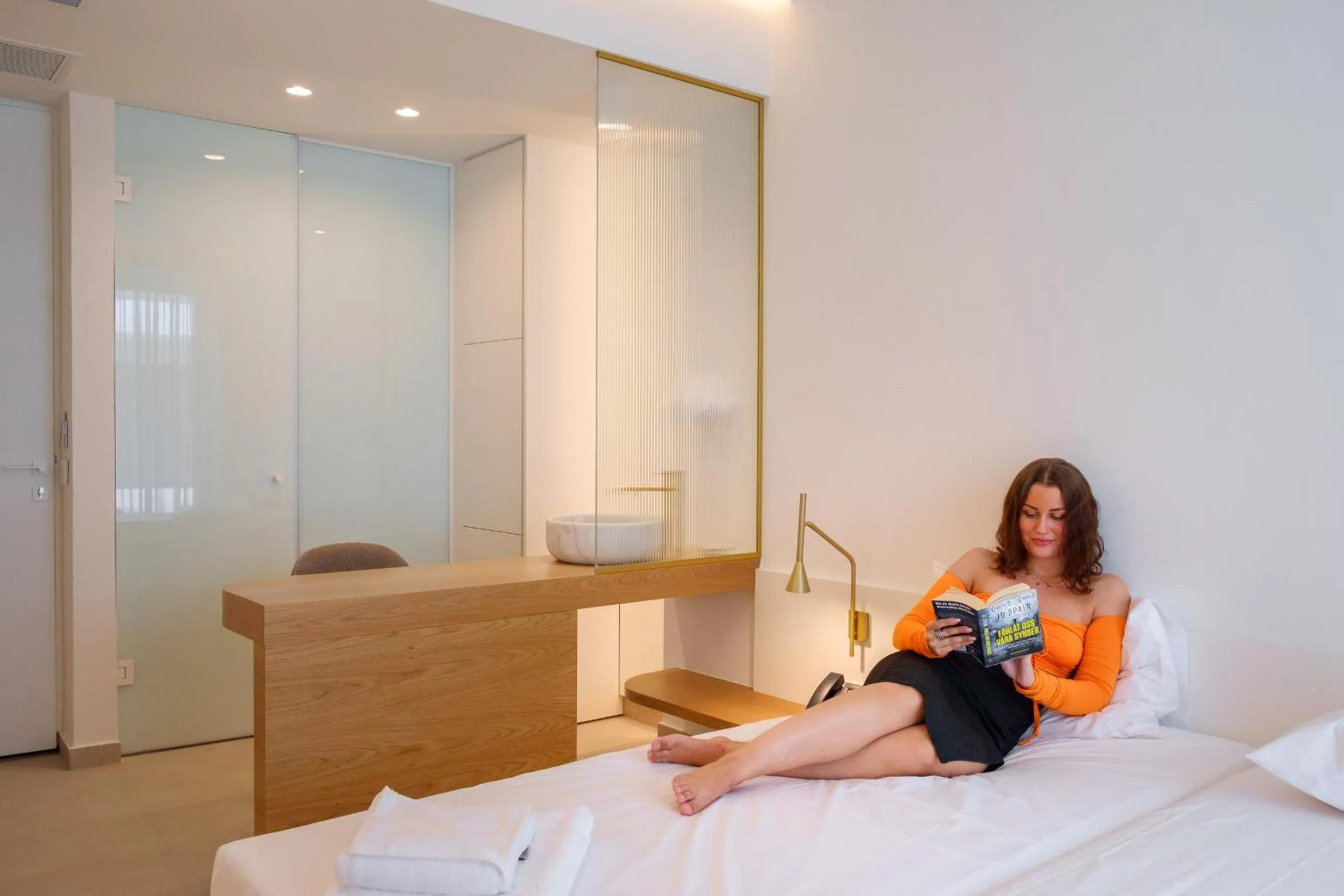 Bedroom in Phos Hotel Adults Only