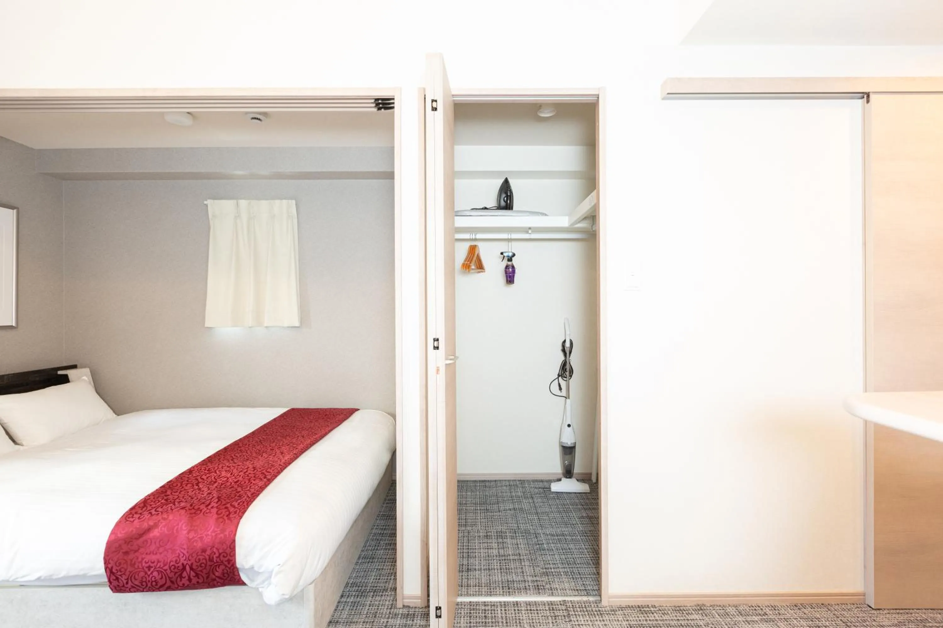 Bed in Residence Hotel Hakata Minoshima