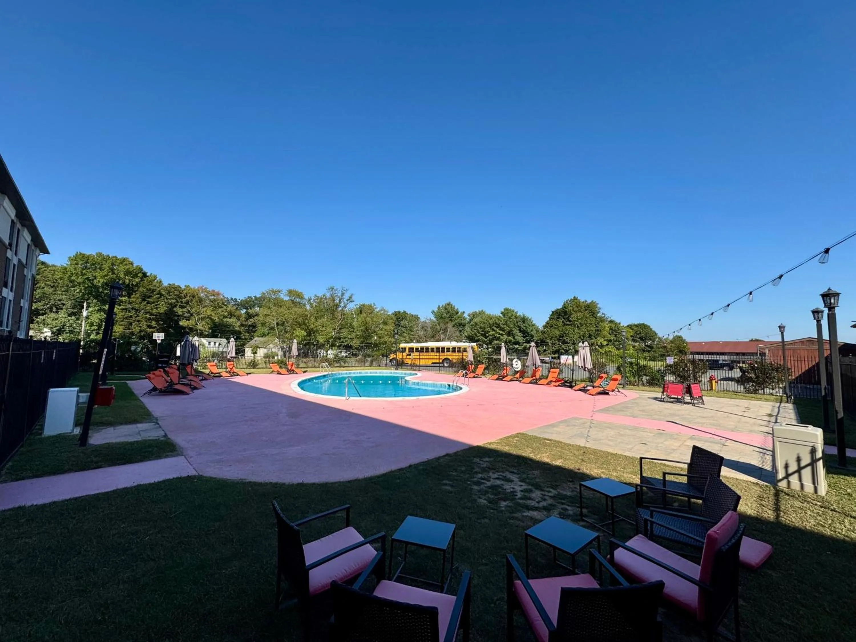 Swimming pool in Comfort Inn & Suites Aberdeen