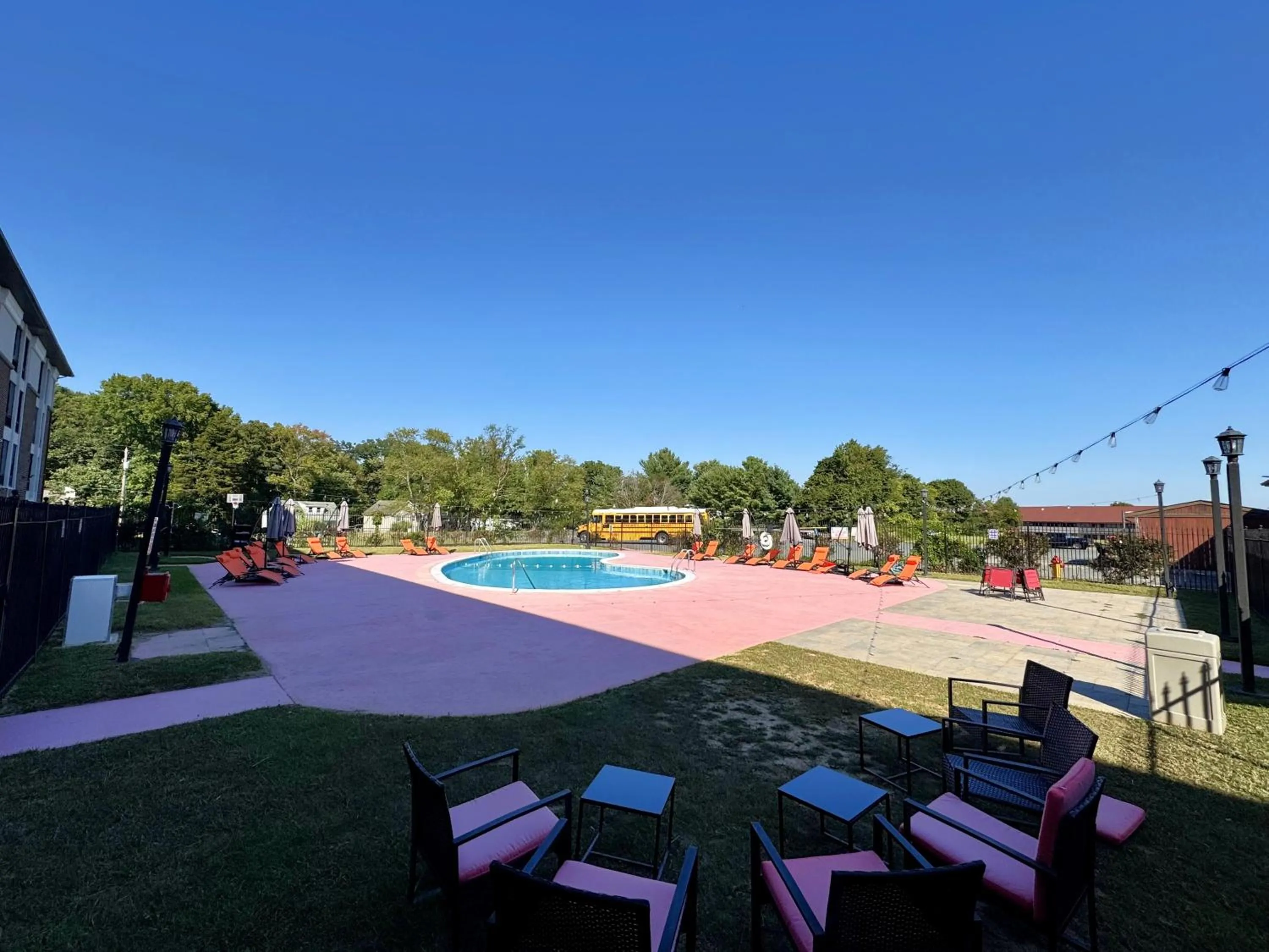 Swimming pool in Comfort Inn & Suites Aberdeen