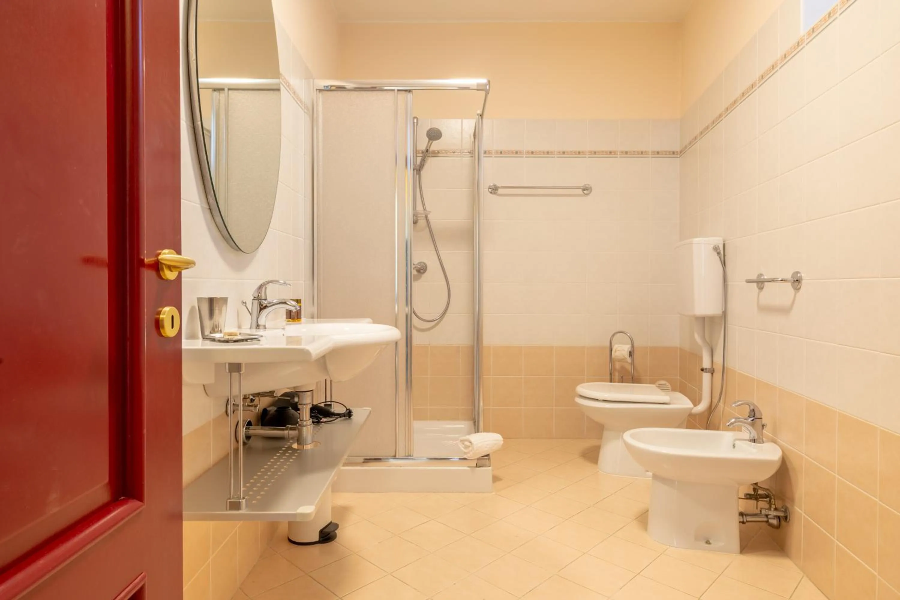 Bathroom in Albergo Villa Edy