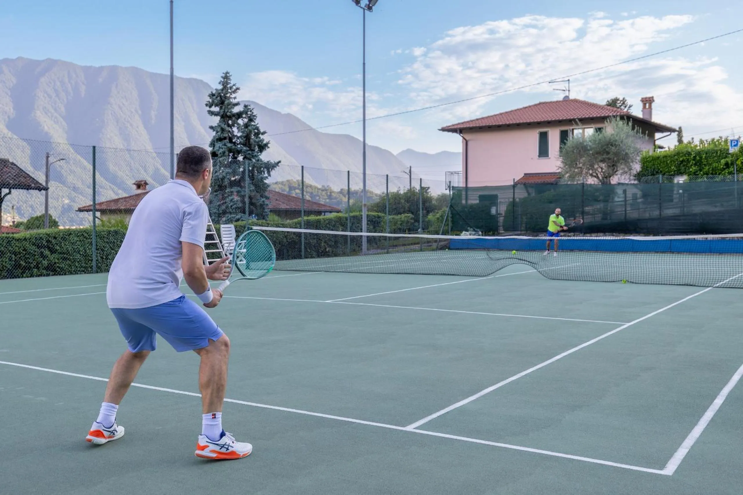 Tennis court in Albergo Villa Edy