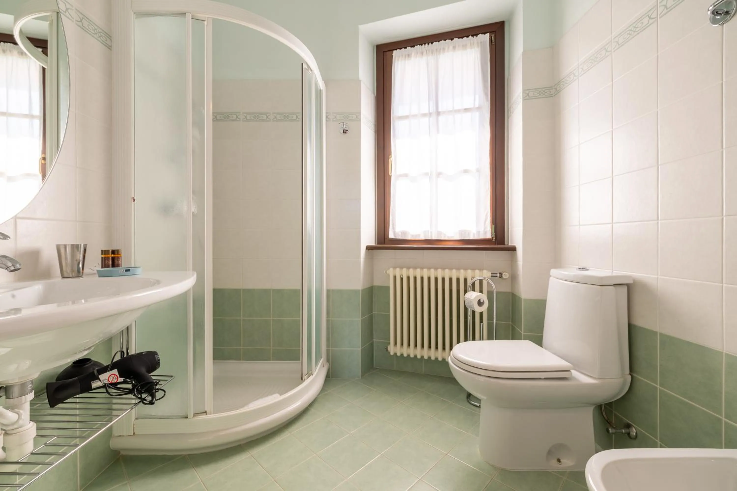 Bathroom in Albergo Villa Edy