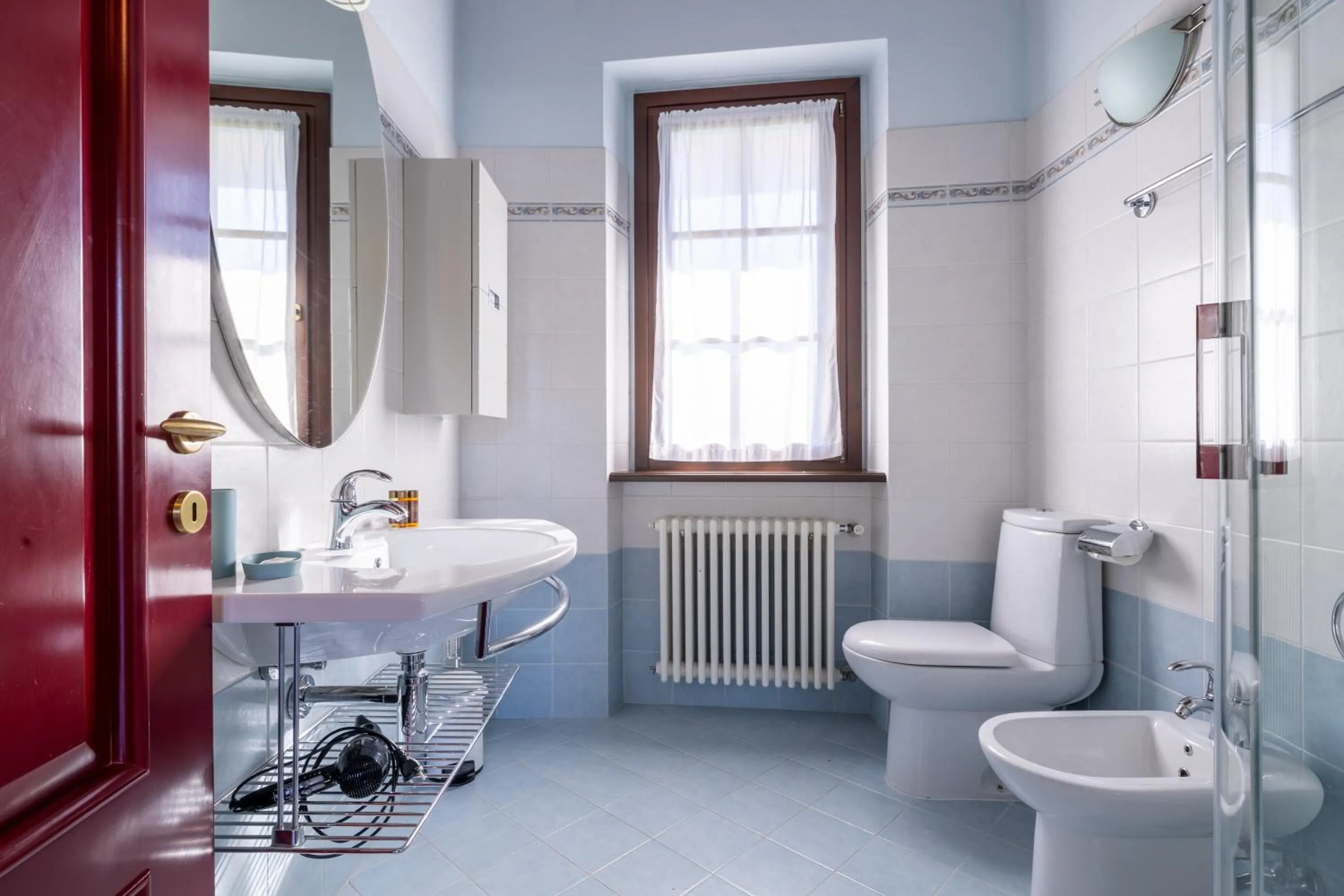 Bathroom in Albergo Villa Edy