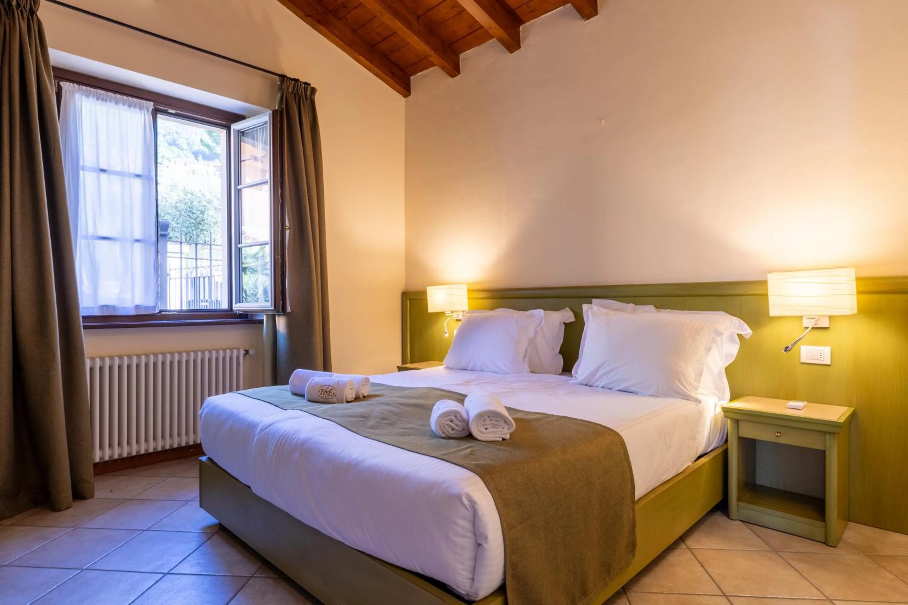 Bedroom, Bed in Albergo Villa Edy