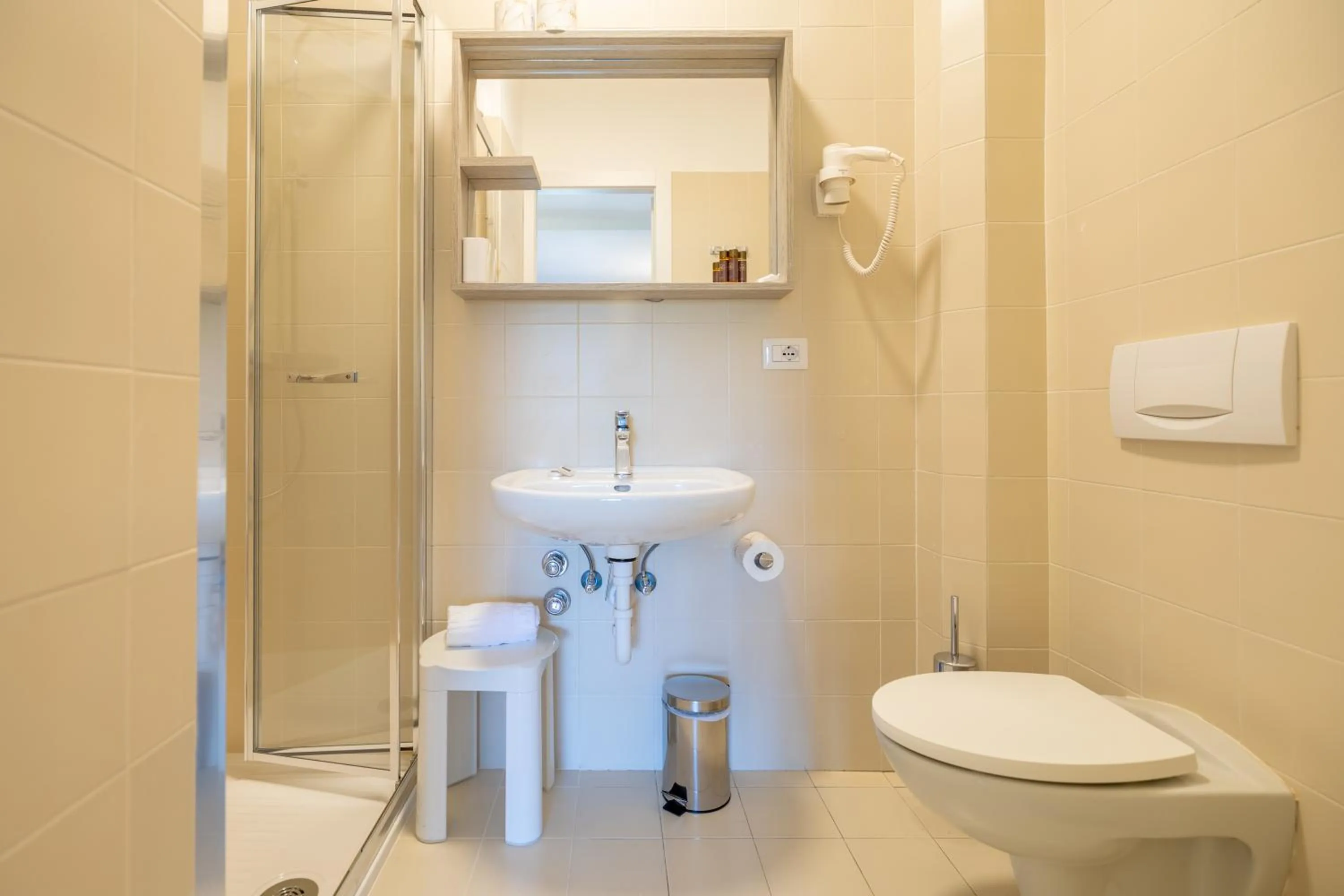 Bathroom in Albergo Villa Edy